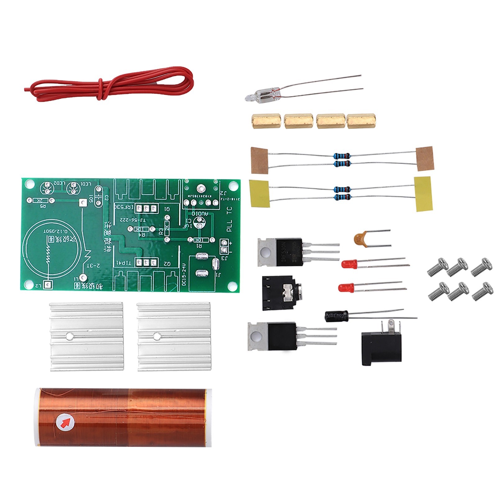 Coil Module Plasma Speaker Unassembled Mini Electronic Kit Tool 15W DC New