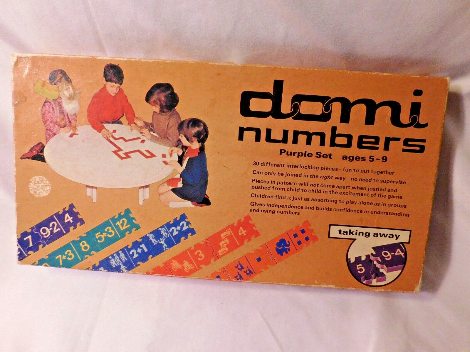Vintage Condor Domi Numbers Math Educational Game 1960’s