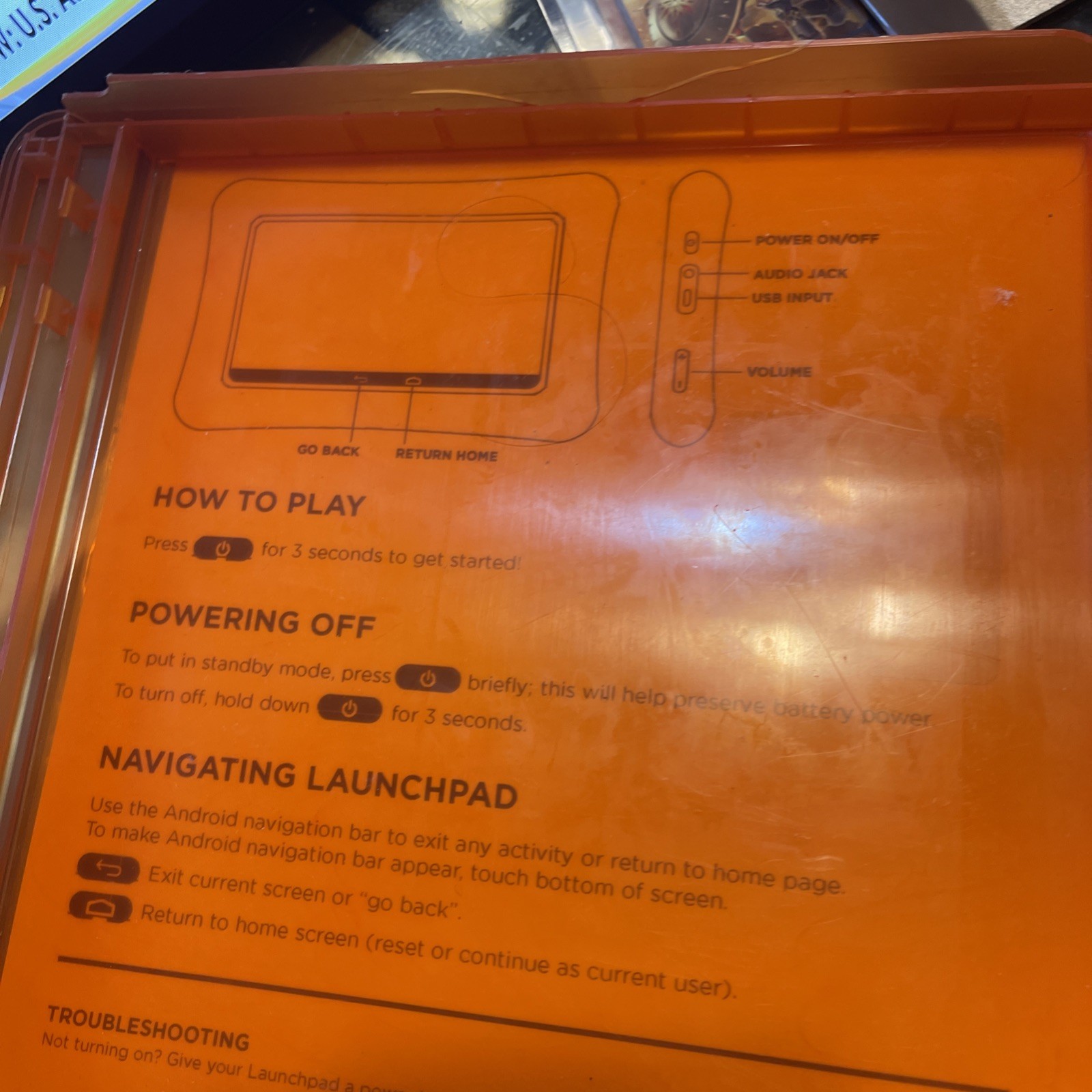Playaway LaunchPad Pre-Loaded Learning Tablet for Kids Used Tested Working Great