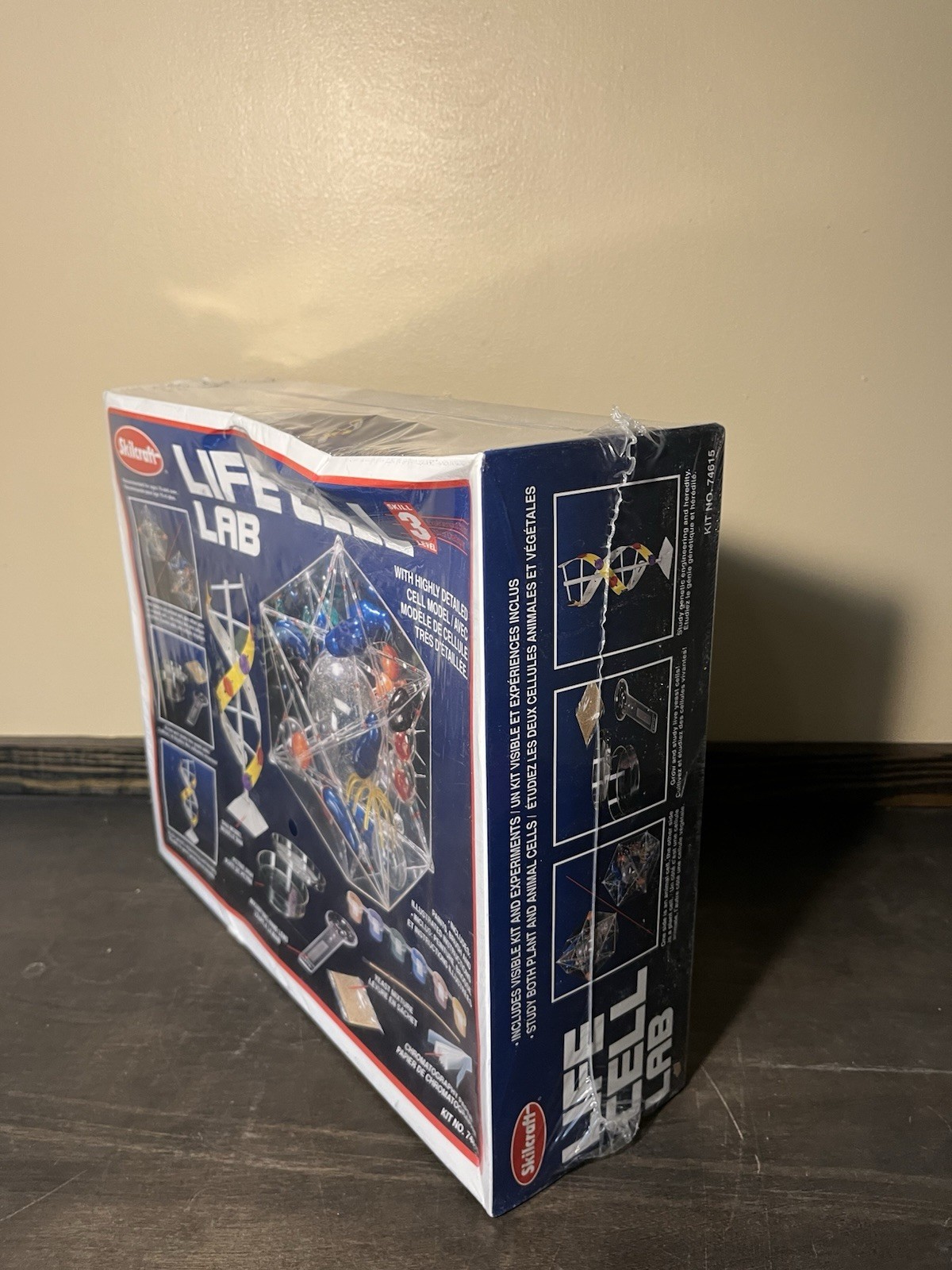 Skilcraft Life Cell Lab Study Kit 74615 Skill Level 3 Science Model NIB Sealed