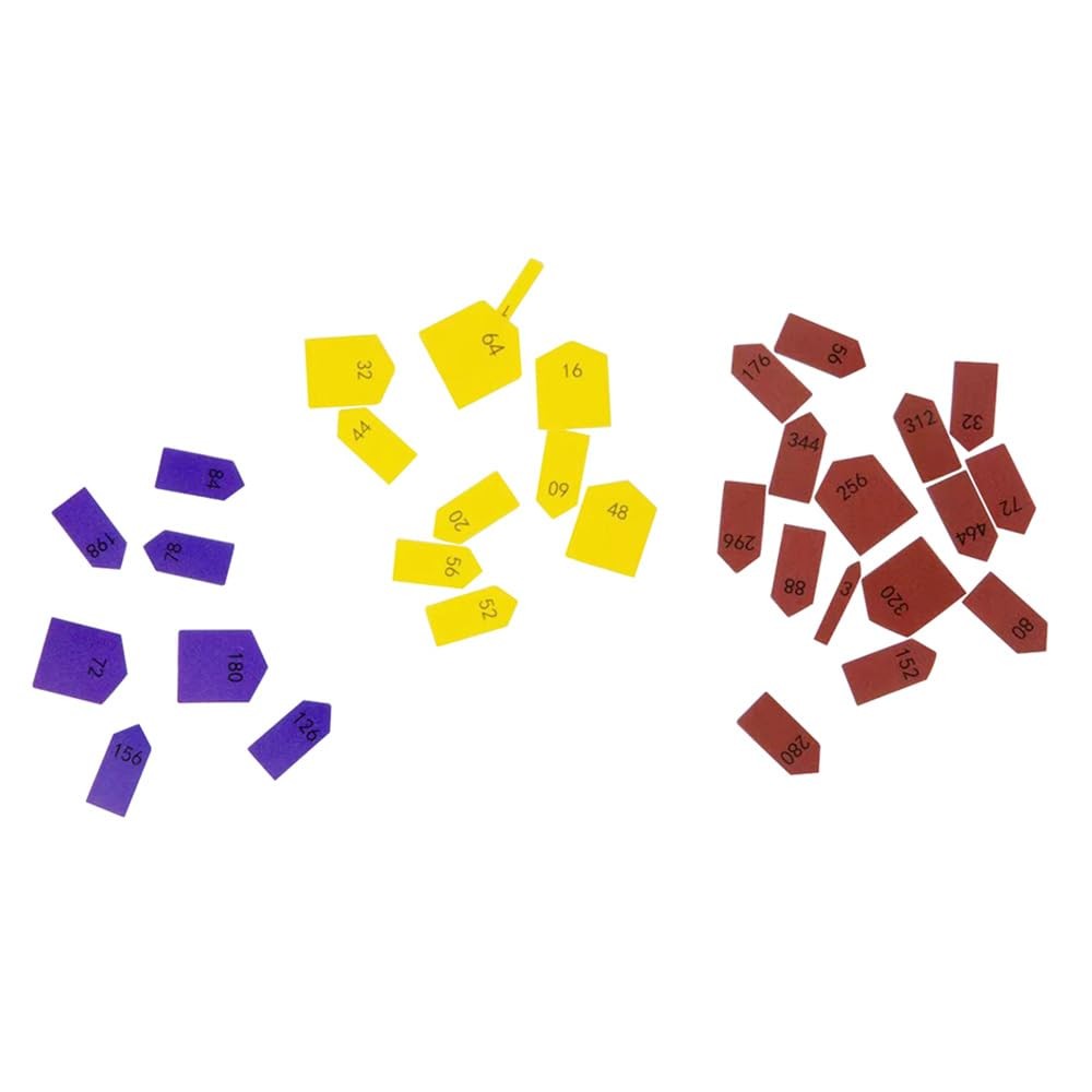 Montessori 3 Arrows – Complete Bead Materials Set for , Three Arrows Montesso…