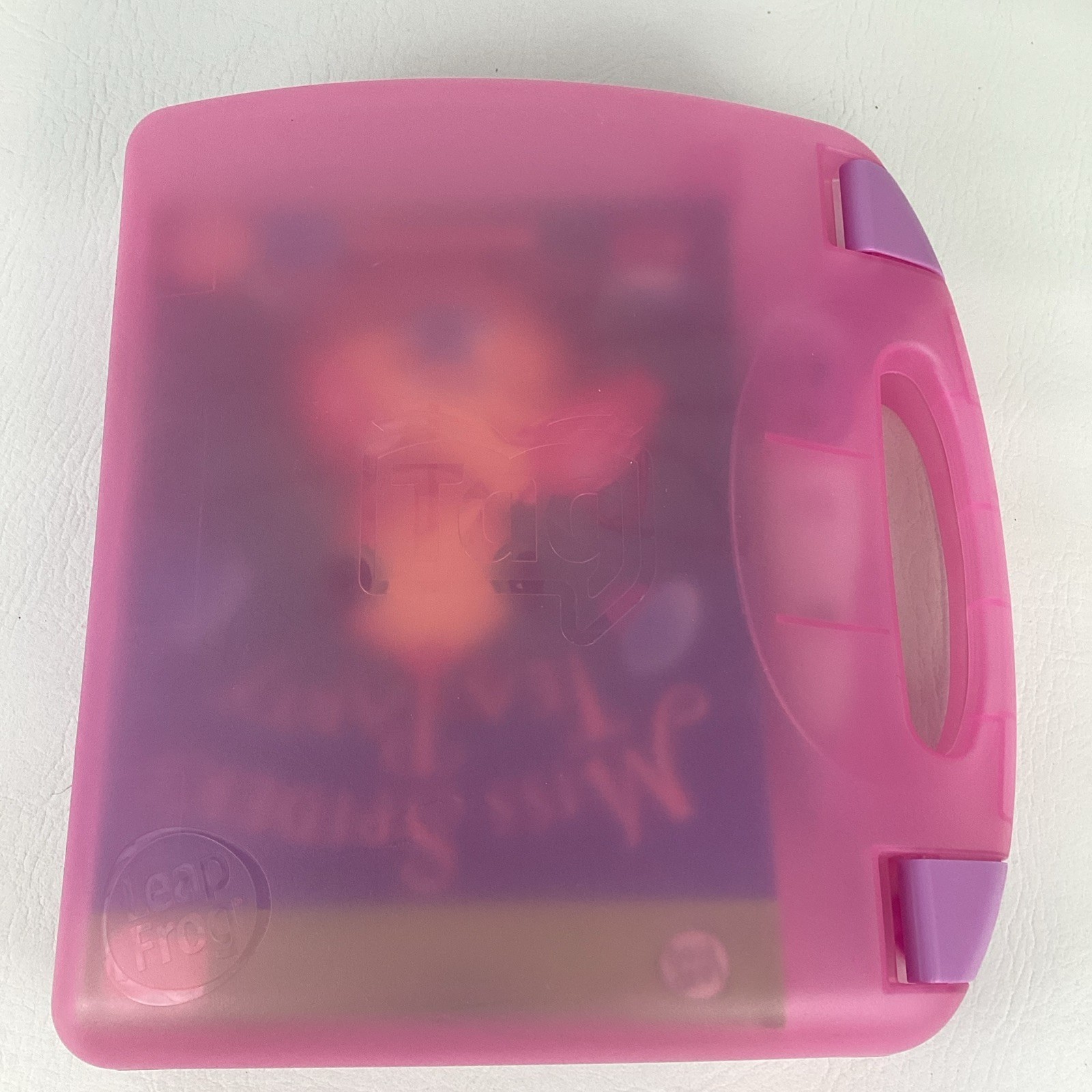 Leap Frog Tag Reader Pen Scholastic Books Carry Case Miss Spider Ariel Dora Tink