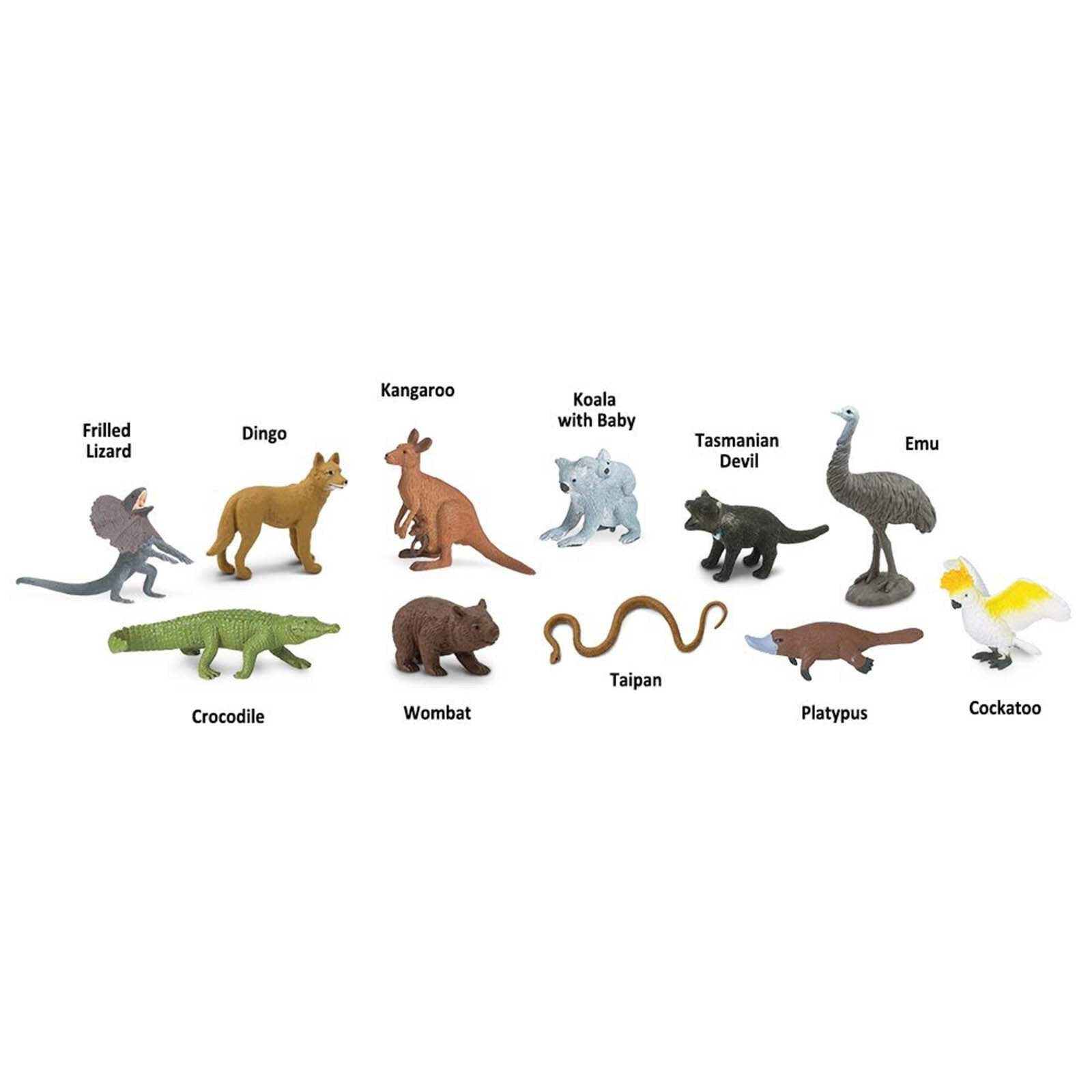The Land Down Under Toob Mini Figures Safari Ltd NEW IN STOCK