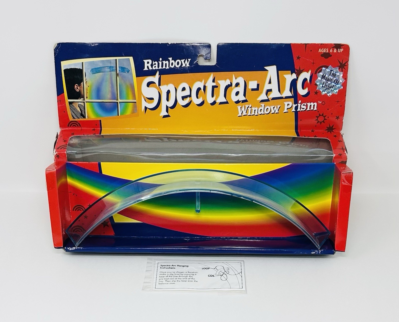 Rainbow Spectra-Arc Window Prism Rainbow Maker Sparkling 1998 DaMert Vintage