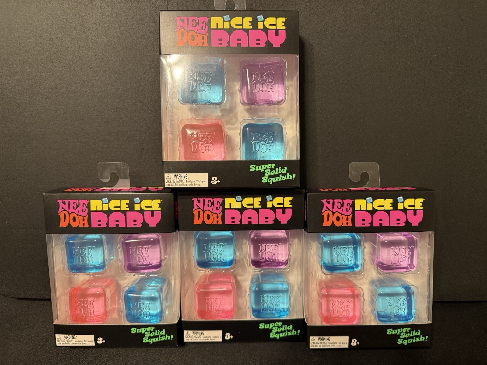 Lot of 11 – New Sealed Needoh Bundle – Fuzz Ball, Nice Cube, Ice Baby