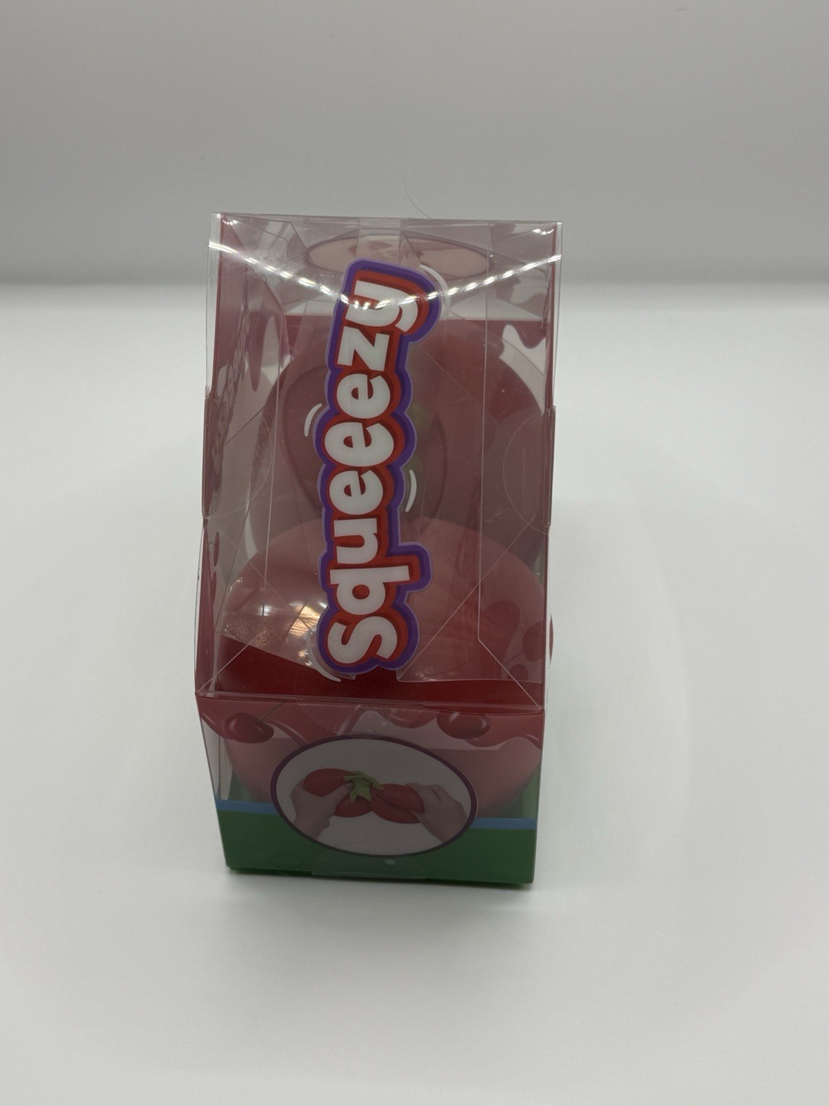 Sunny Days Squeeezy Cherries Viral Squish Squishy Jumbo Fidget Toy Red Cherry