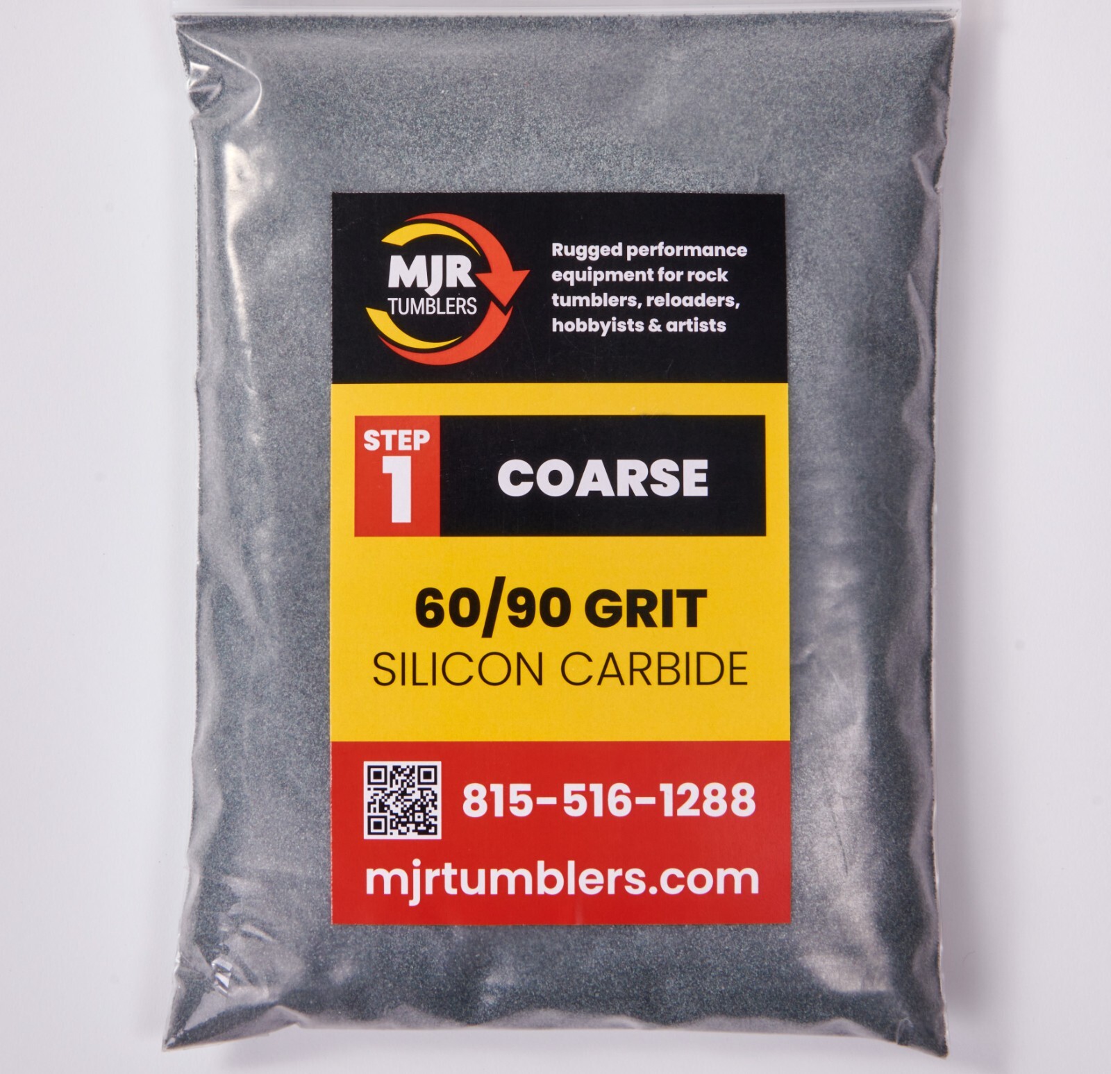 National Geographic Rock Tumbling Polishing Media Grit Kit for 3 lb Rock Tumbler
