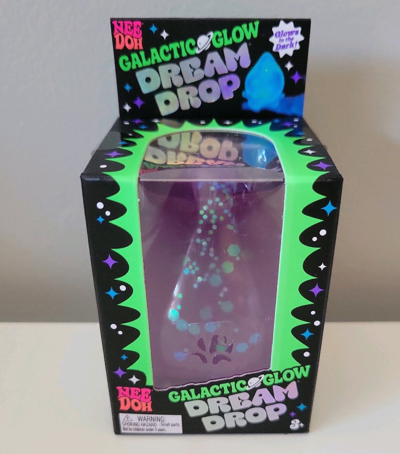Needoh Nee Doh Galactic Glow Dream Drop Purple EXTREMELY RARE AUTHENTIC