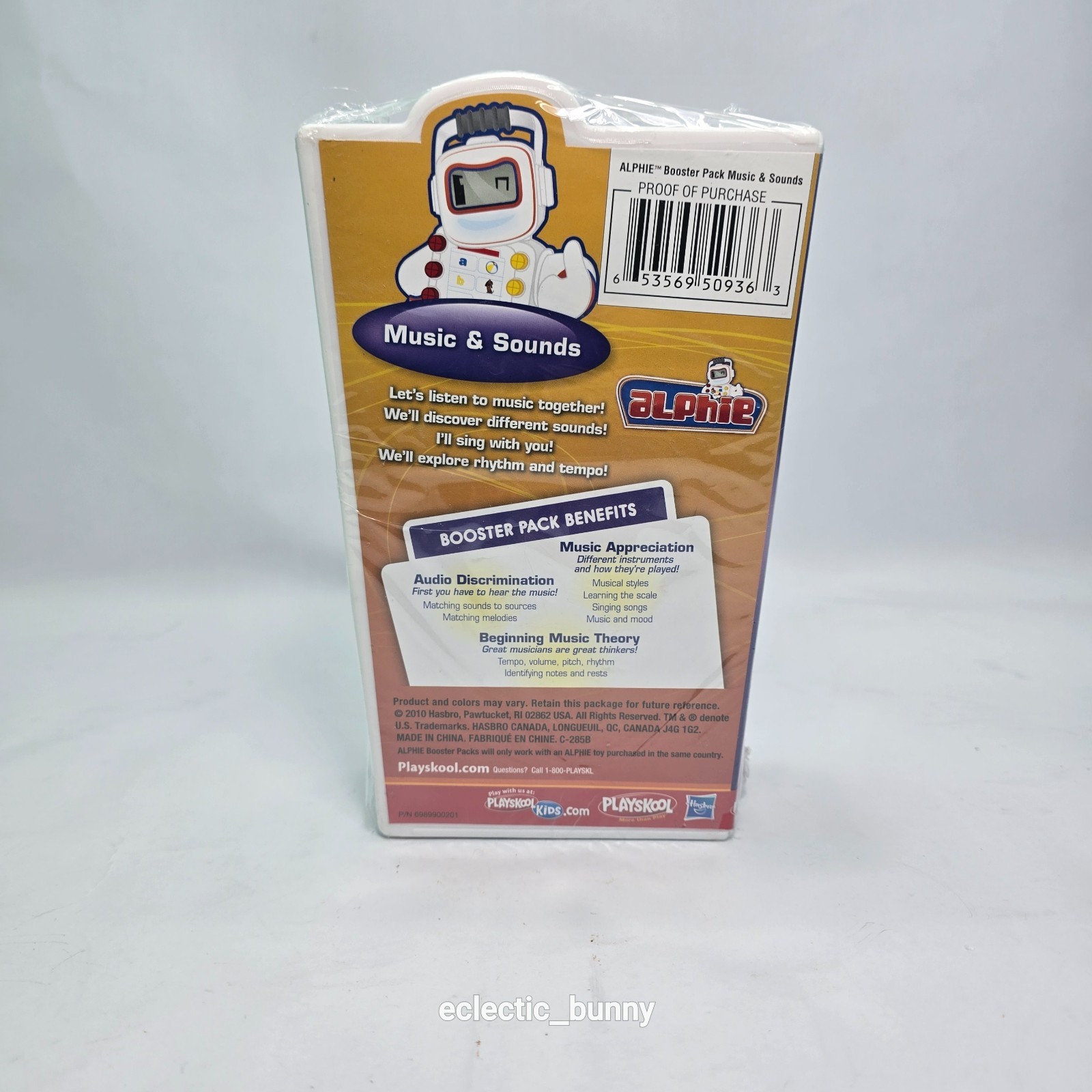 Hasbro: Playskool Alphie Booster Pack-Letters, Numbers, Music & Sounds