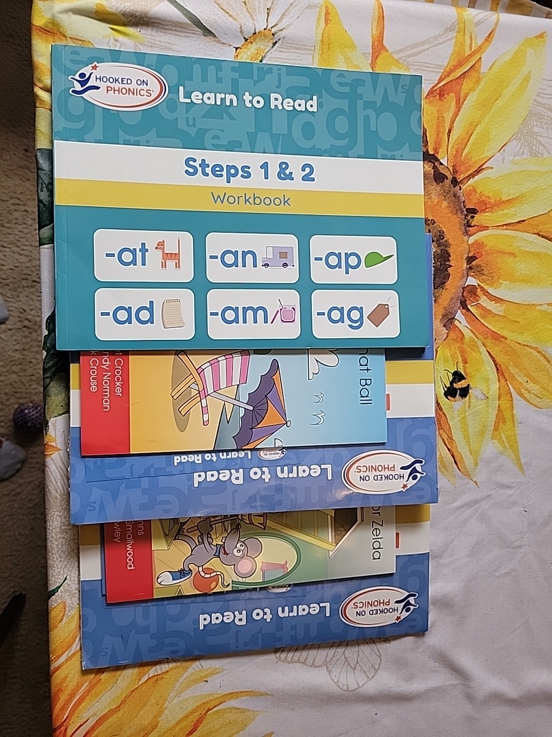 Hooked On Phonics Level 1 & 2 Learn To Read Includes Workbook Brand New Sealed