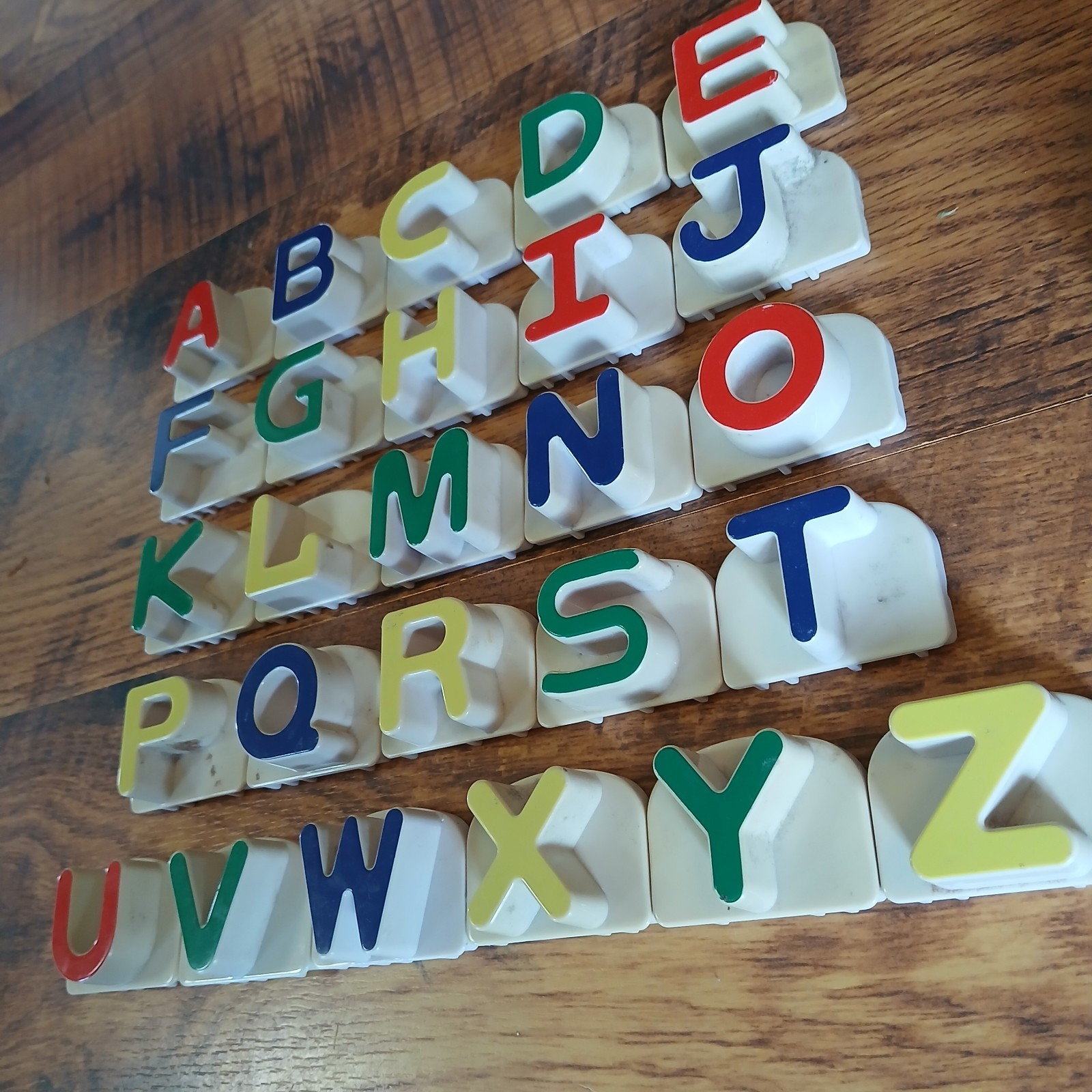 TESTED WORKS LeapFrog Fridge Phonics Magnetic 52 Alphabet Letters Complete A -Z