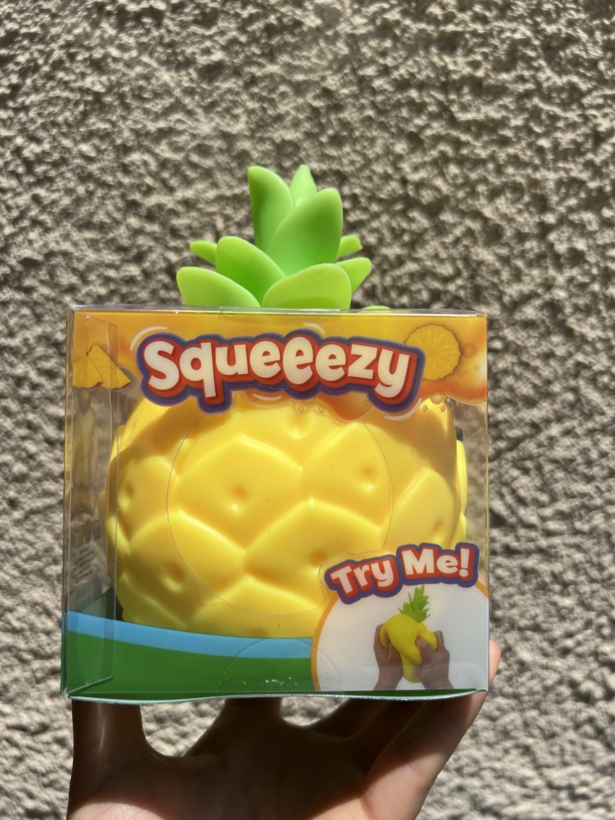 Sunny Days SQUEEEZY Pineapple Squishy Toy
