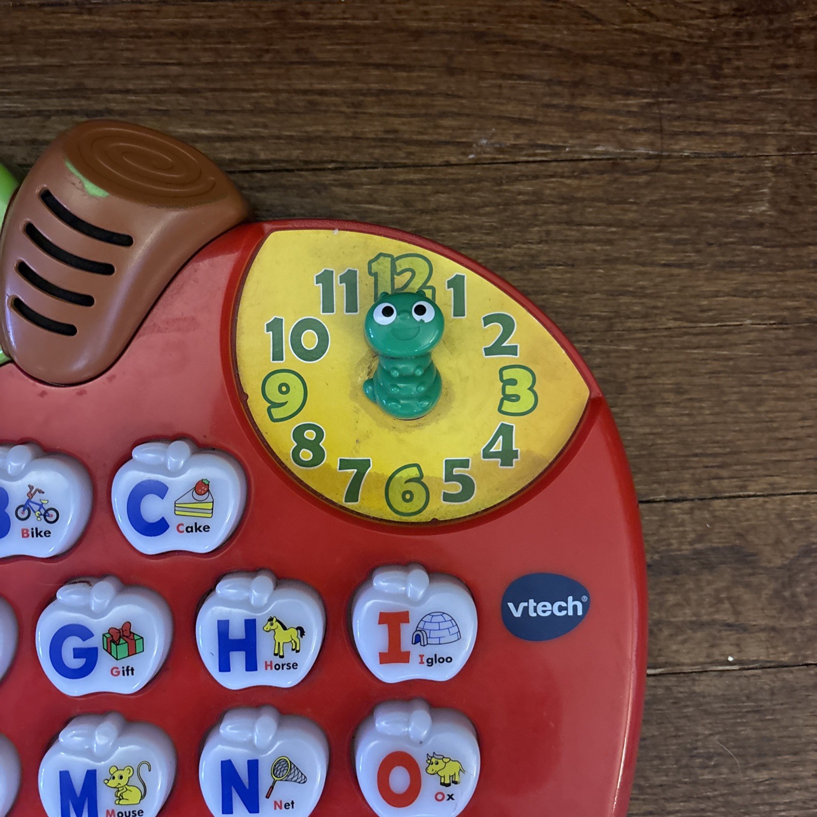 Vtech Alphabet Apple ABC Learning Education Interactive Music Phonics Toy Teated