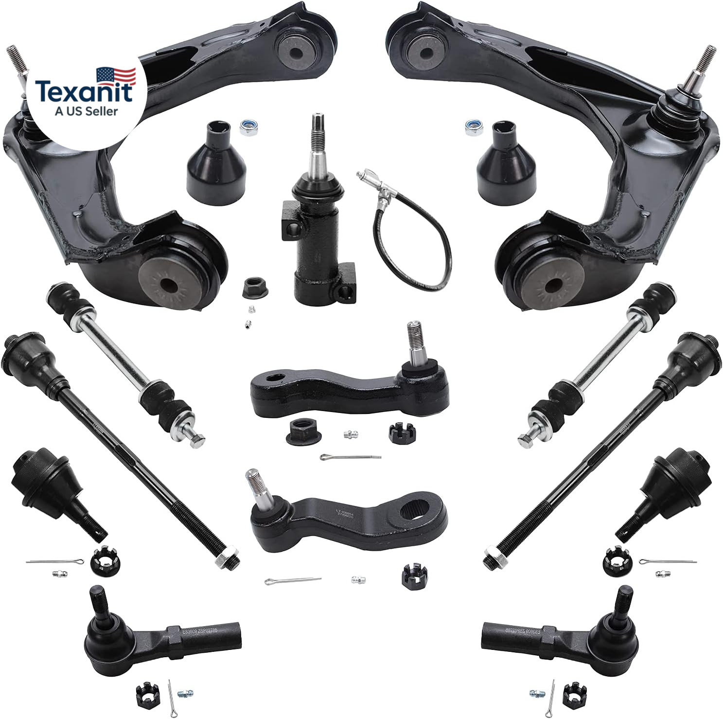 – Front End 13Pc Suspension Kit for Chevy Silverado GMC Sierra 2500 3500 HD 2500