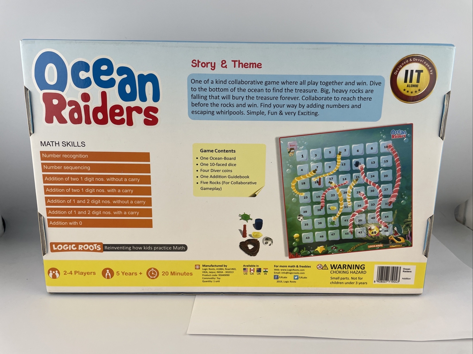Ocean Raiders Logic Roots Math Learning Game – Undersea Adventure