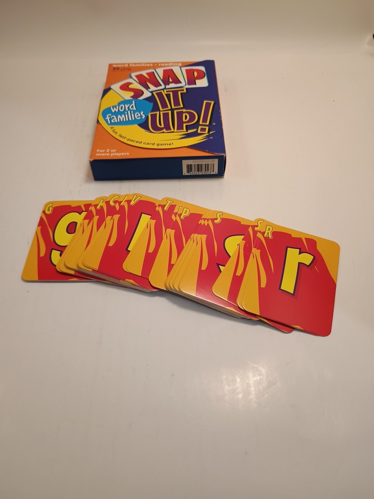 Snap It Up Card Game Lot: Math & Word Families