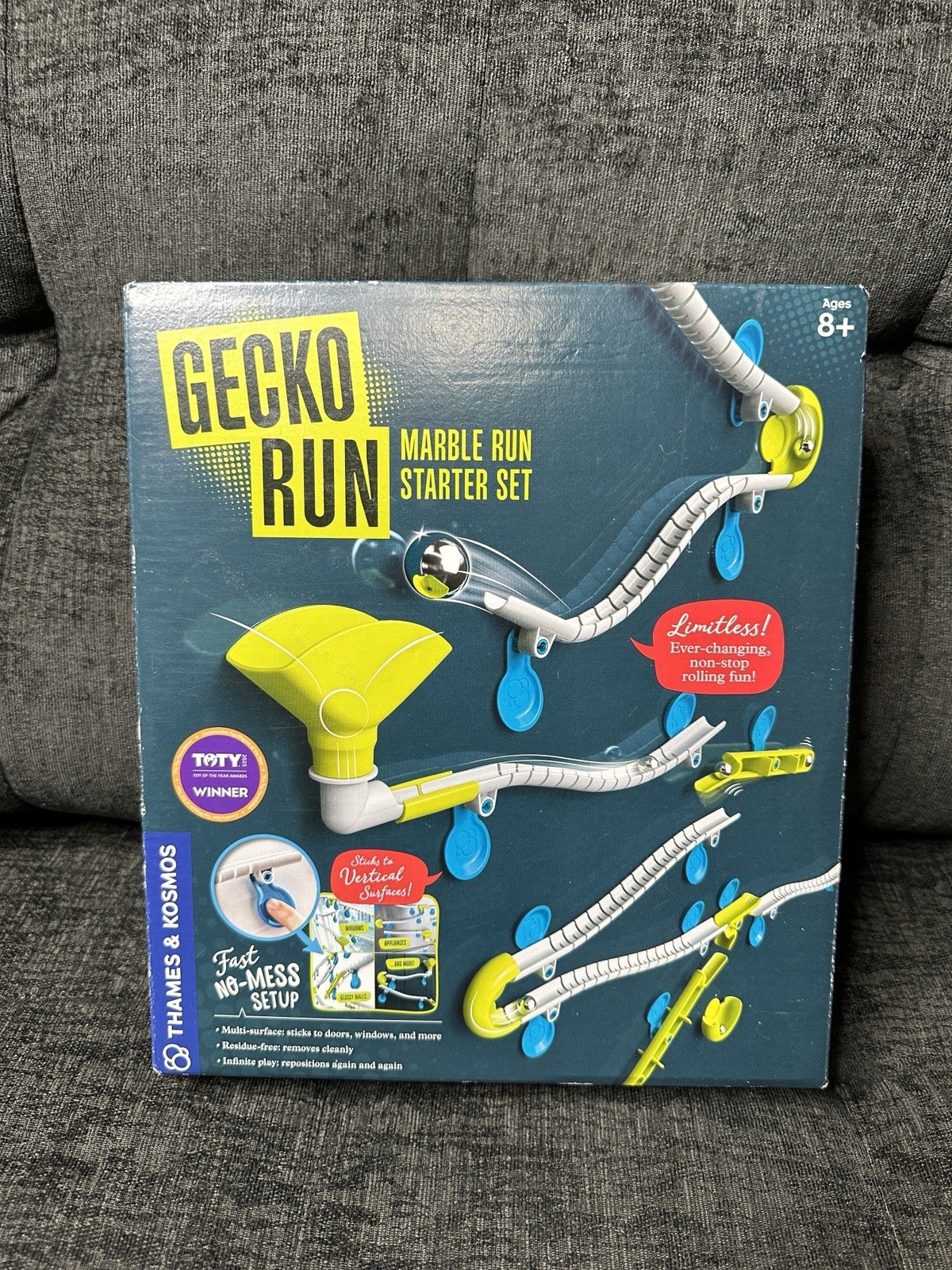 Lot Of 3 Thames & Kosmos Gecko Run Marble Run Starter Set THK550201 Brand New