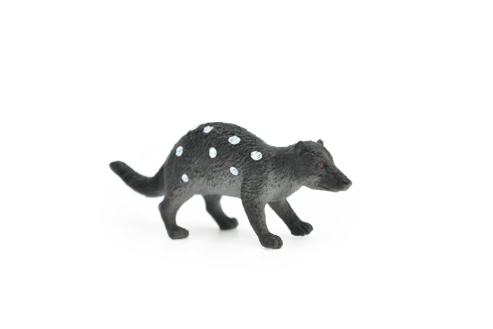 Quoll, Australian toy Animal, Very Nice Plastic model, 2 1/2 ” CWG120 B238