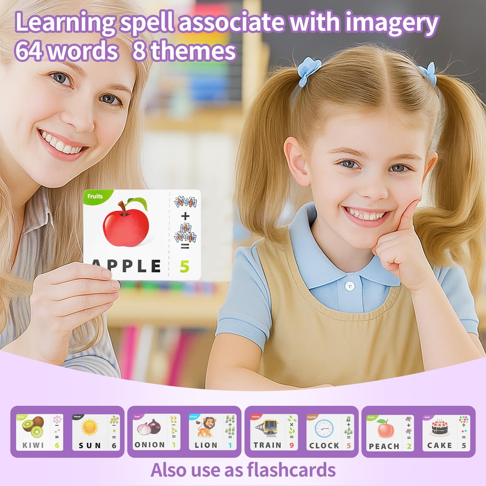 Matching Letter Games for Ages 4-8,Learning & Education Toys for Preschool Bo…