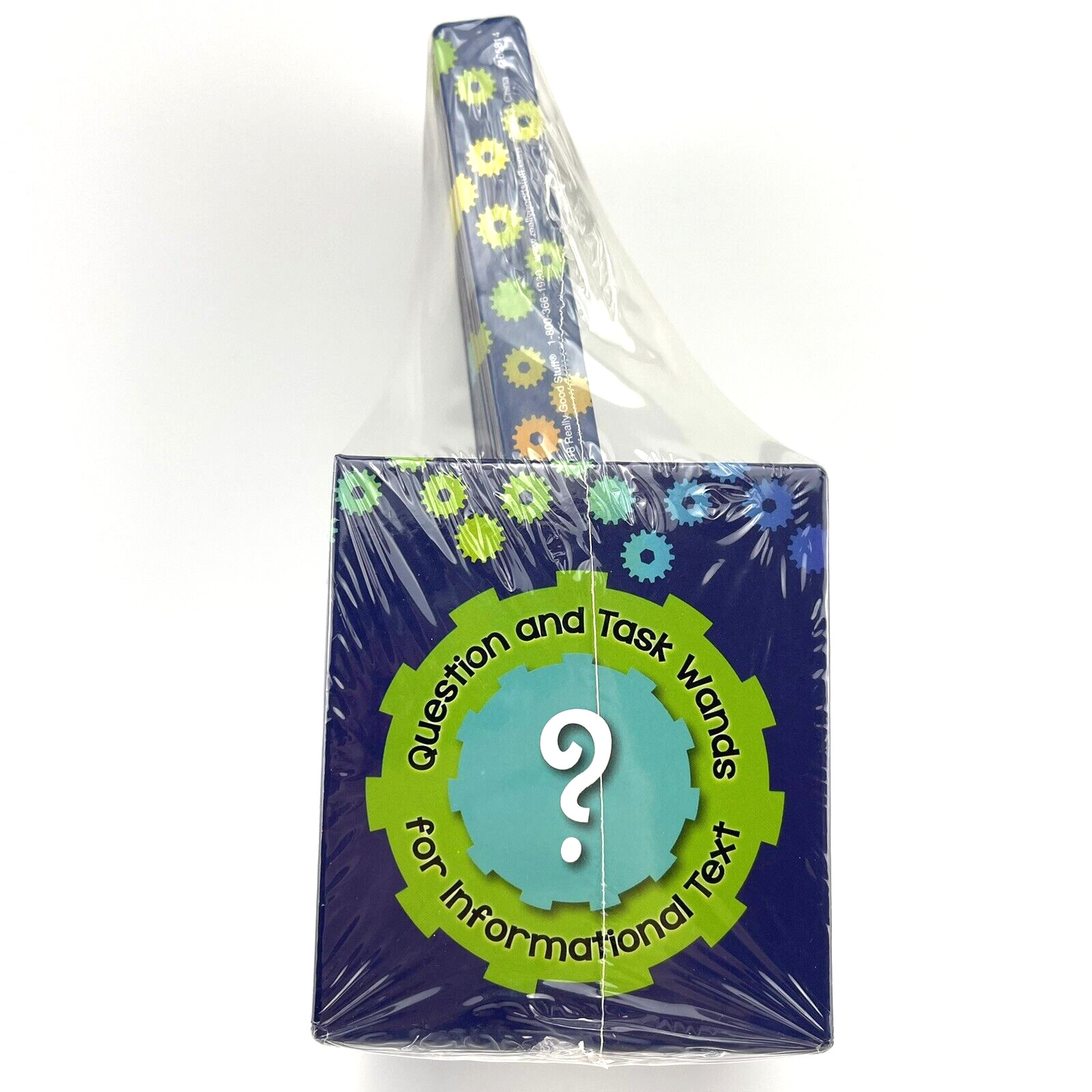 Really Good Stuff Question and Task Wands For Informational Text Set of 32 Wands