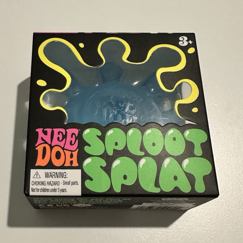Schylling Nee Doh Sploot Splat Tactile Sensory Toy, Ages 3+ (MPN 26035YP)