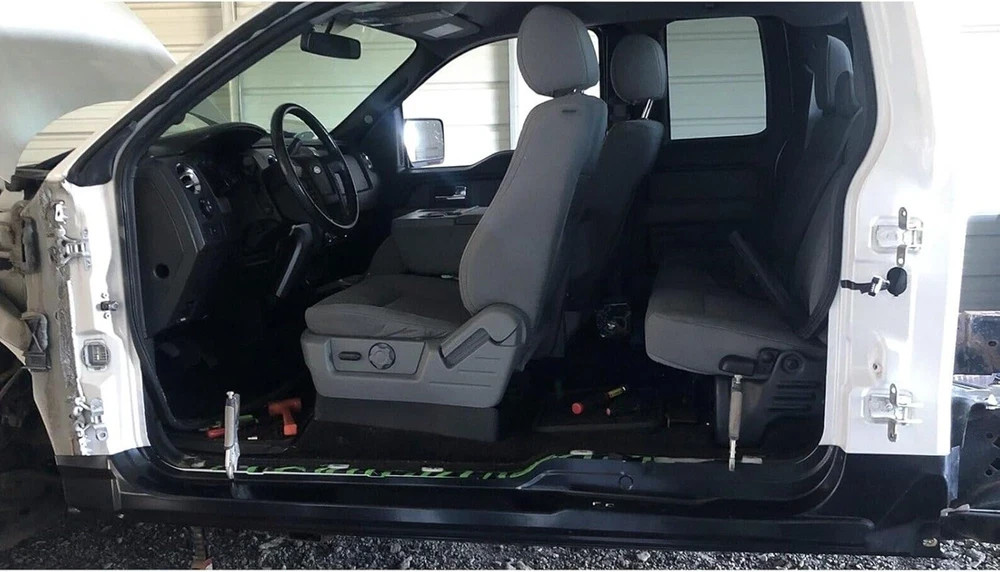 Rocker Panel fit 2009-2014 Ford F150 Super Cab Extended Cab 85.5″ Guard Plates