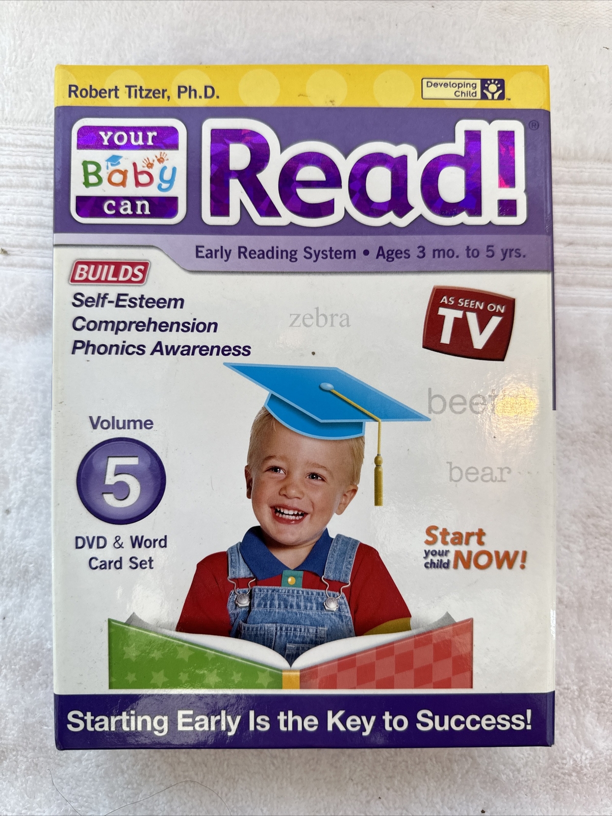 As Seen On TV Read! Robert Titzer Volume 5 DVD and Word Card Set