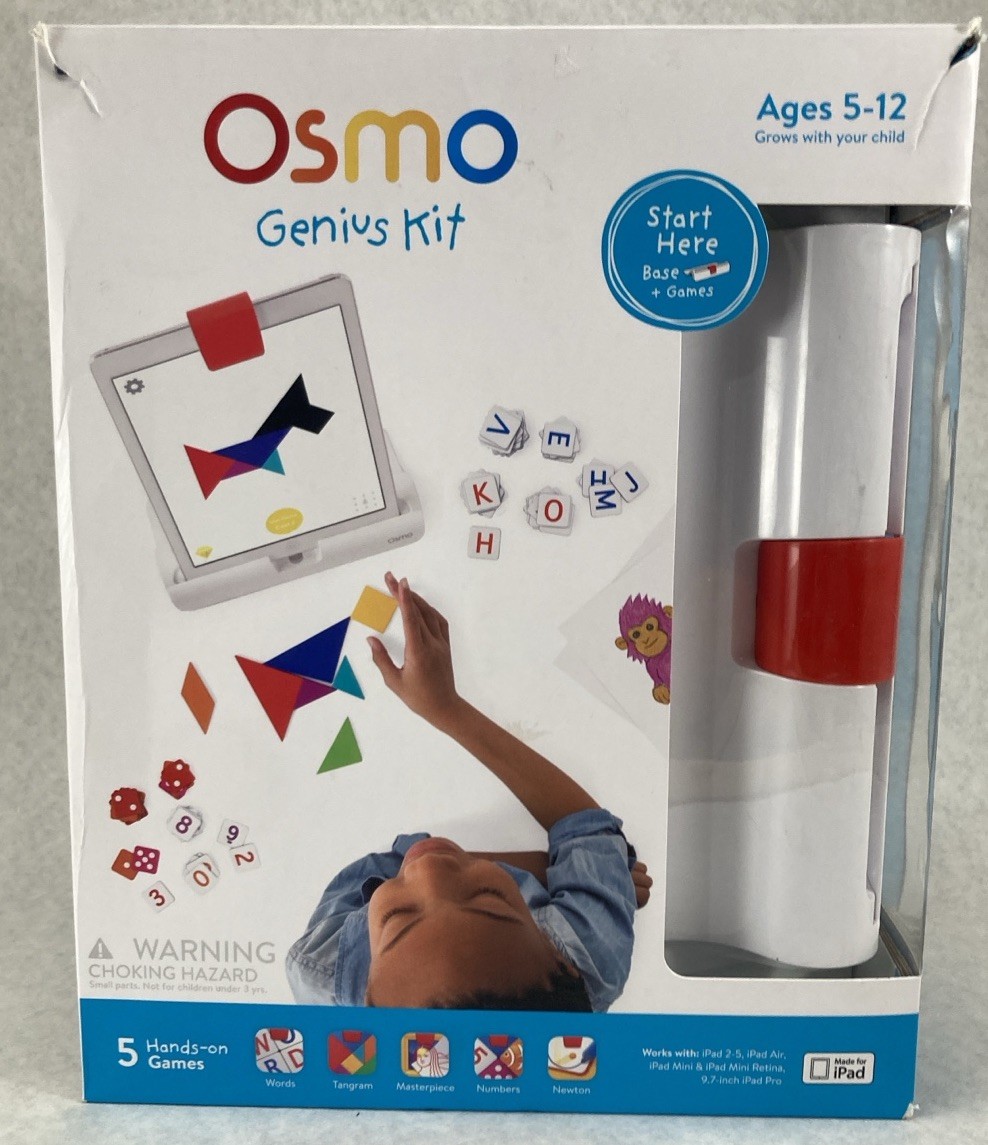 Osmo Genius Kit Gaming Kids Education System for iPad – Multicolor