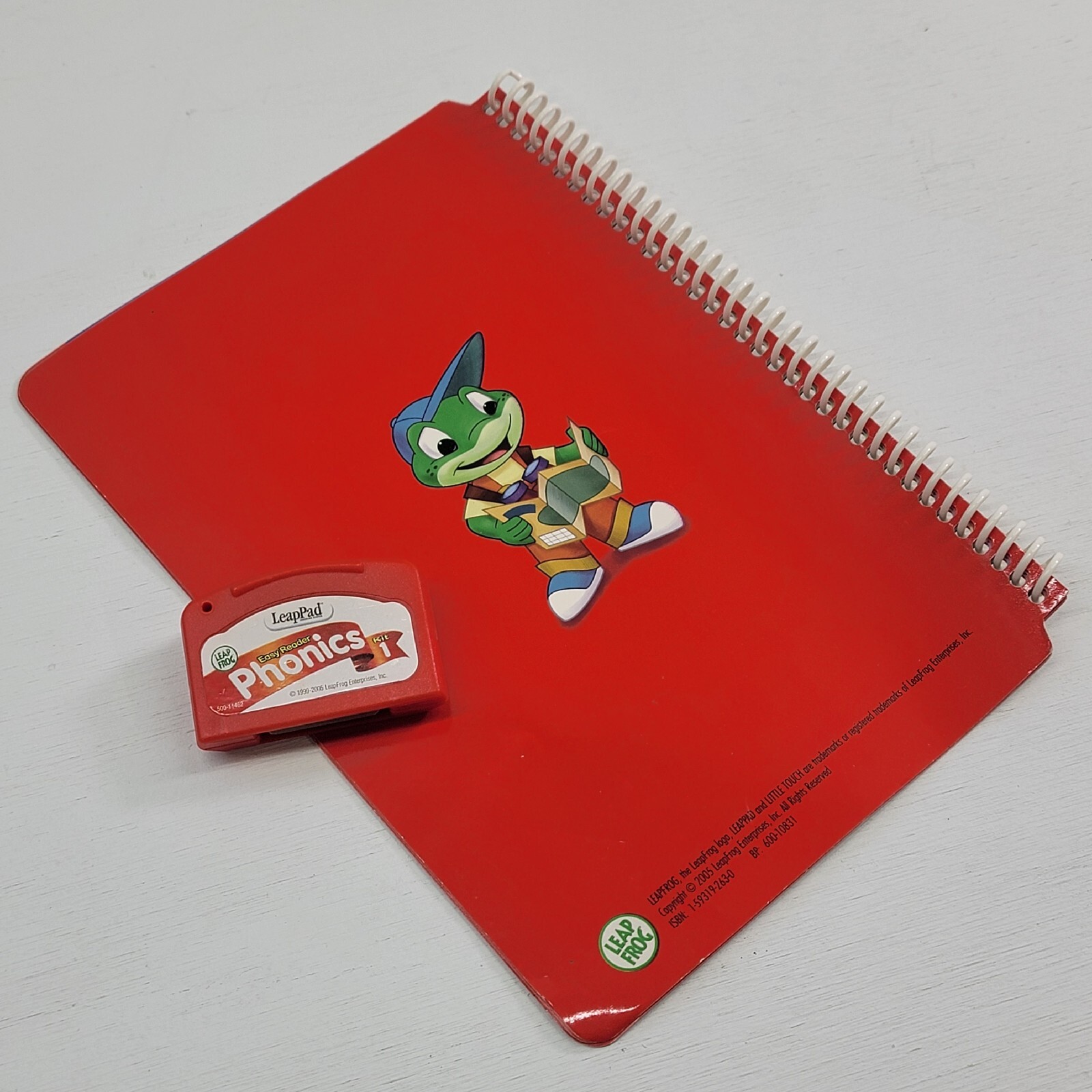 Leap Pad Leap Frong Easy Reader Phonics Letter Sound Letter Names Book 1 & Kit 1