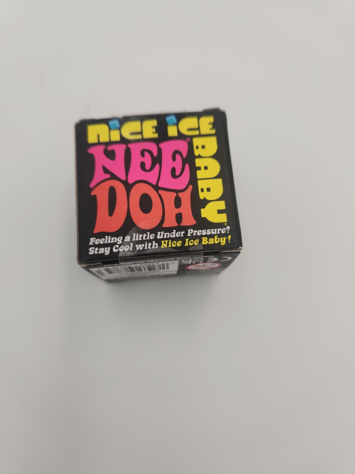 Nee Doh Nice Ice Baby Super Solid Squish Squeeze Toy Blue Ages 3+