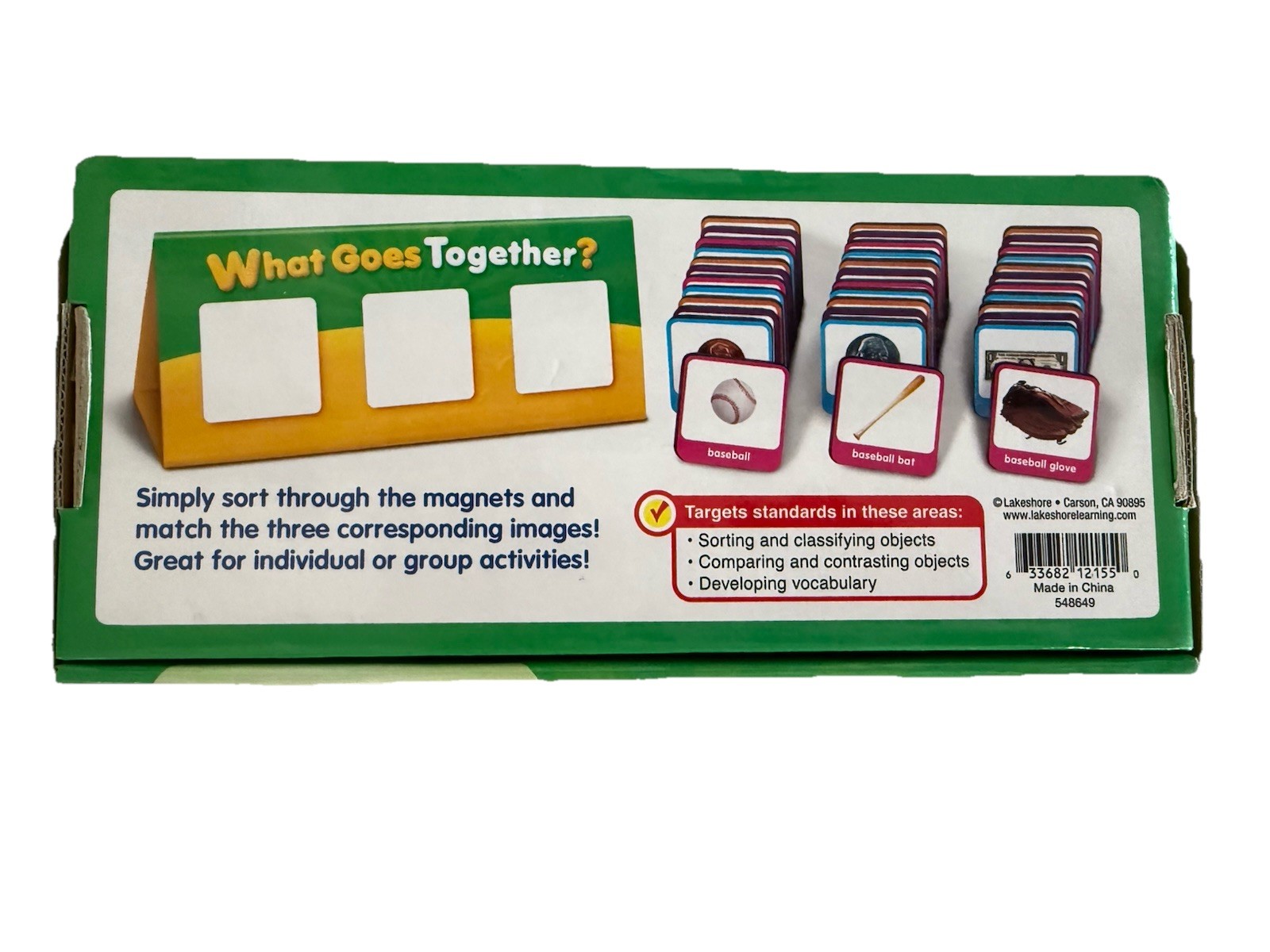 Lakeshore Learning What Goes Together Magnetic Sorting Board