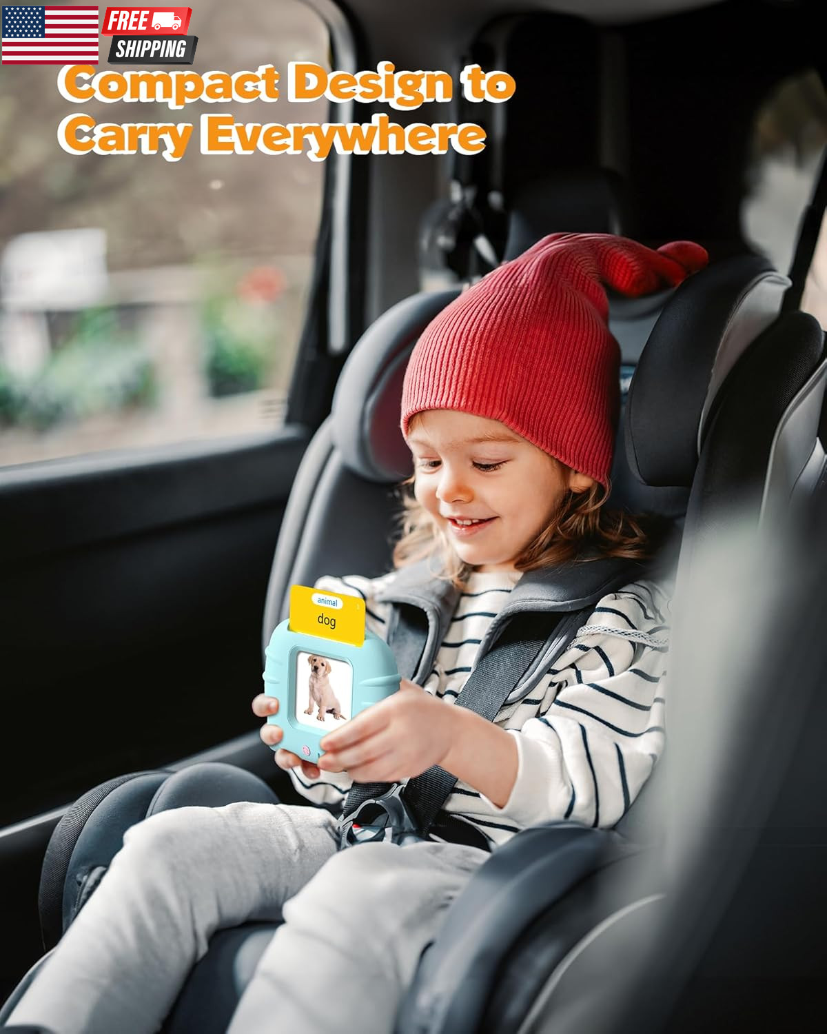 Talking Flash Cards for Toddlers 1 2 3 4 Year Olds, Montessori Language Learning