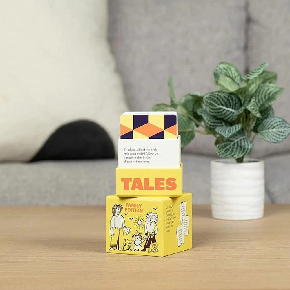 1-2PCS Tales Conversation Starter Cards Card Game For Family Edition New
