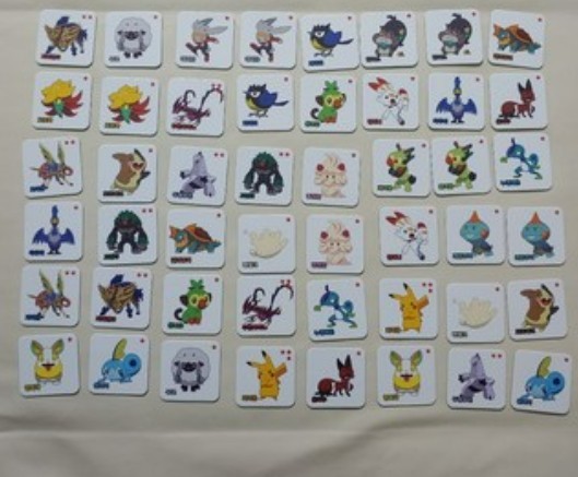 Pokemon W Memory Game Matching Card Game Korea Exclusive Edition Kids Board Game