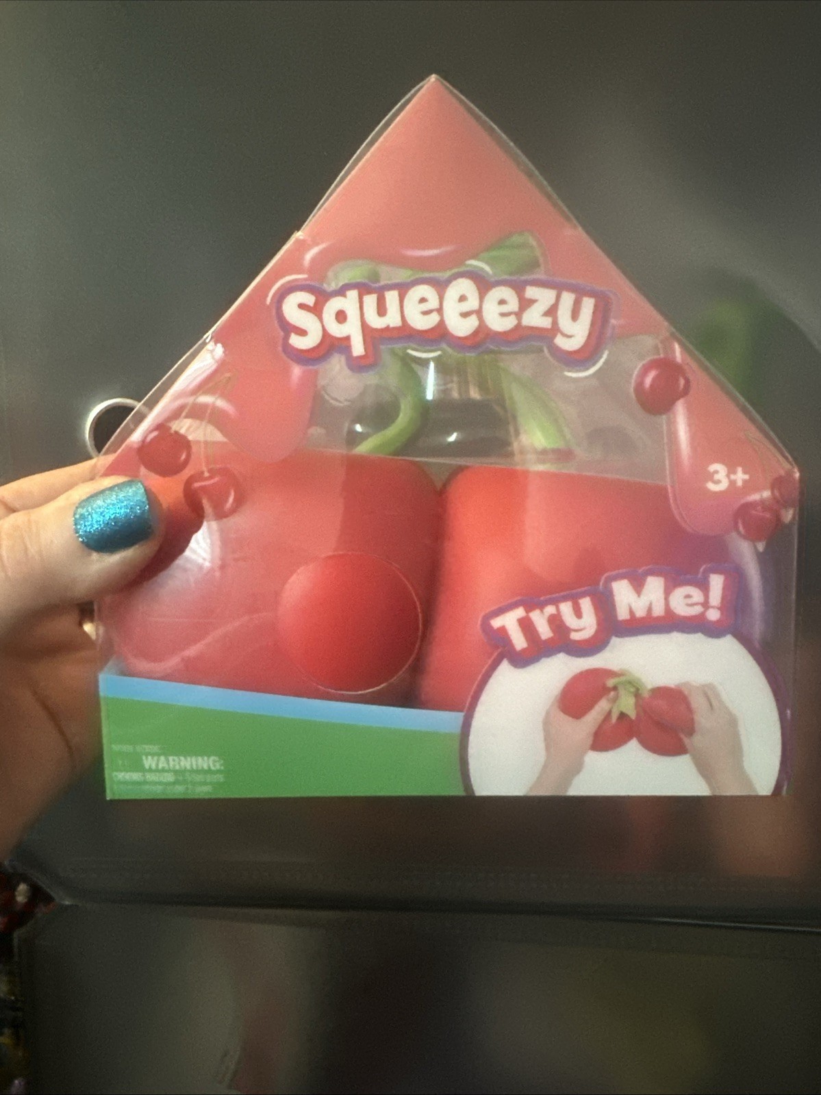 NEW Squishy Sunny Days Toymendous Cherries 5.5 Inch Squeezy Cherry Rare Viral 🍒