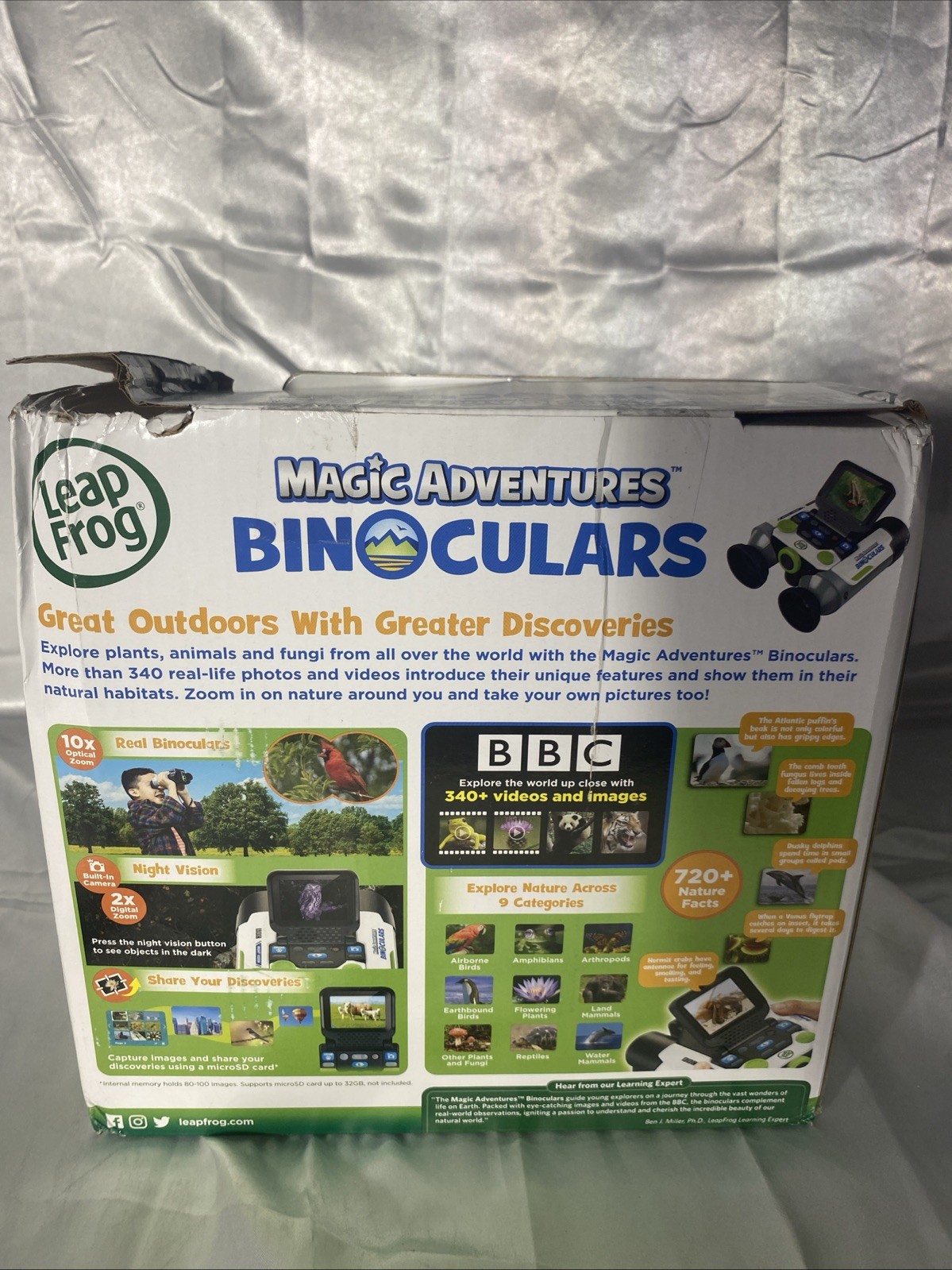 Leap Frog Magic Adventures Binoculars Learning Interactive Camera Game Quiz BBC