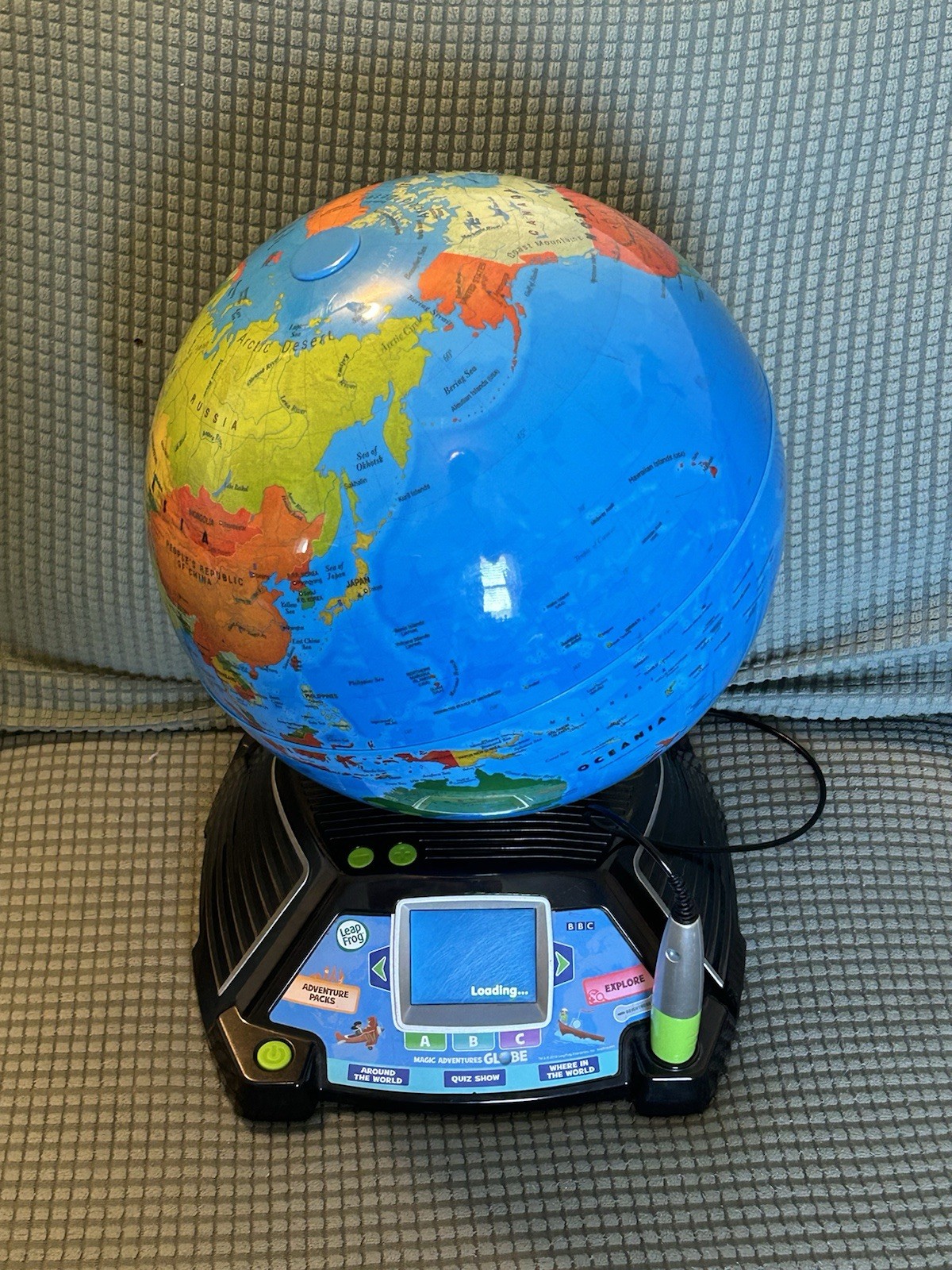 LeapFrog Magic Adventures Globe 2.8″ Video Screen BBC Videos Interactive Games