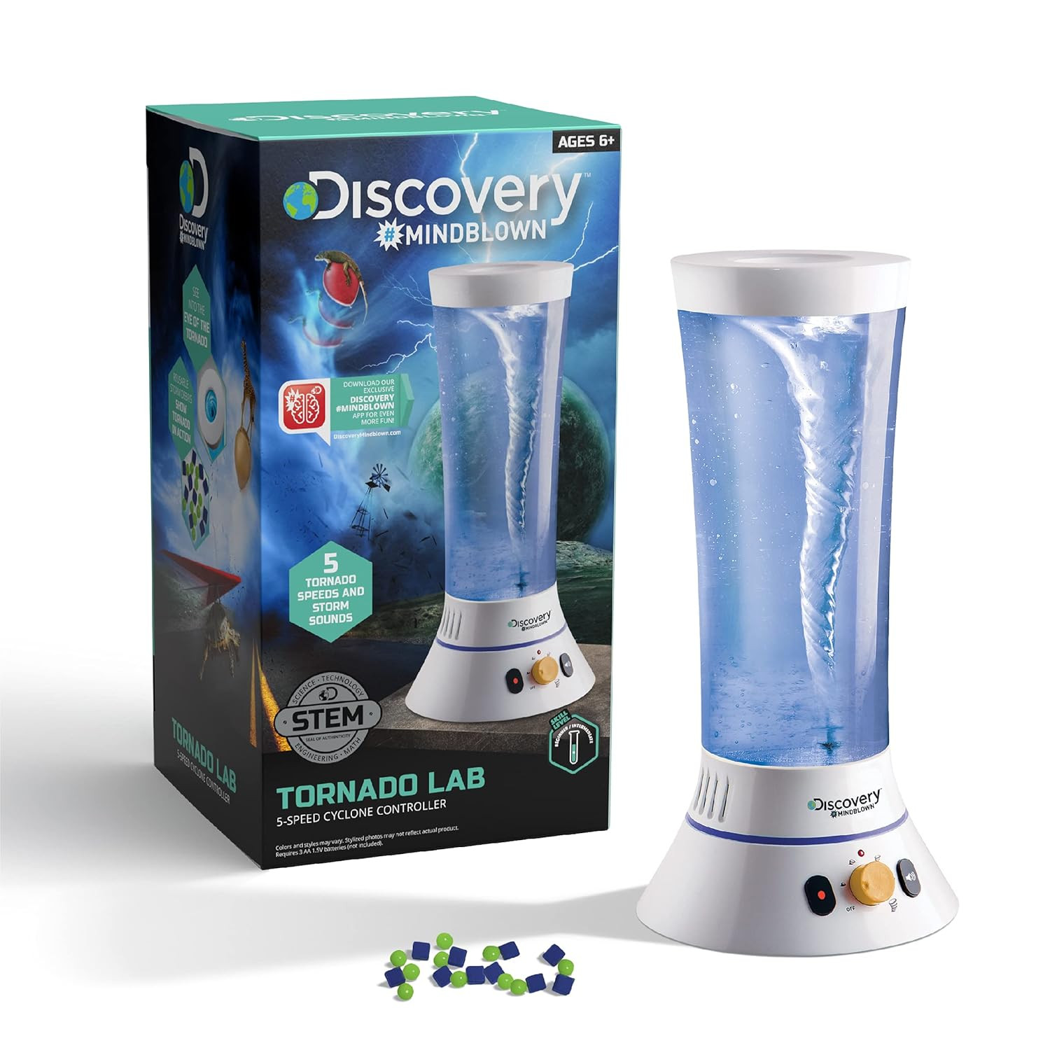 ™ Tornado Lab, 5-Speed Cyclone Controller, Educational Learning Activity Kit, Fu