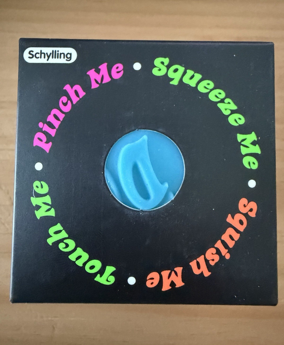 Schylling Nee Doh The Groovy Glob Squeeze Toy New in box (BLUE) Fidget AUTHENTIC