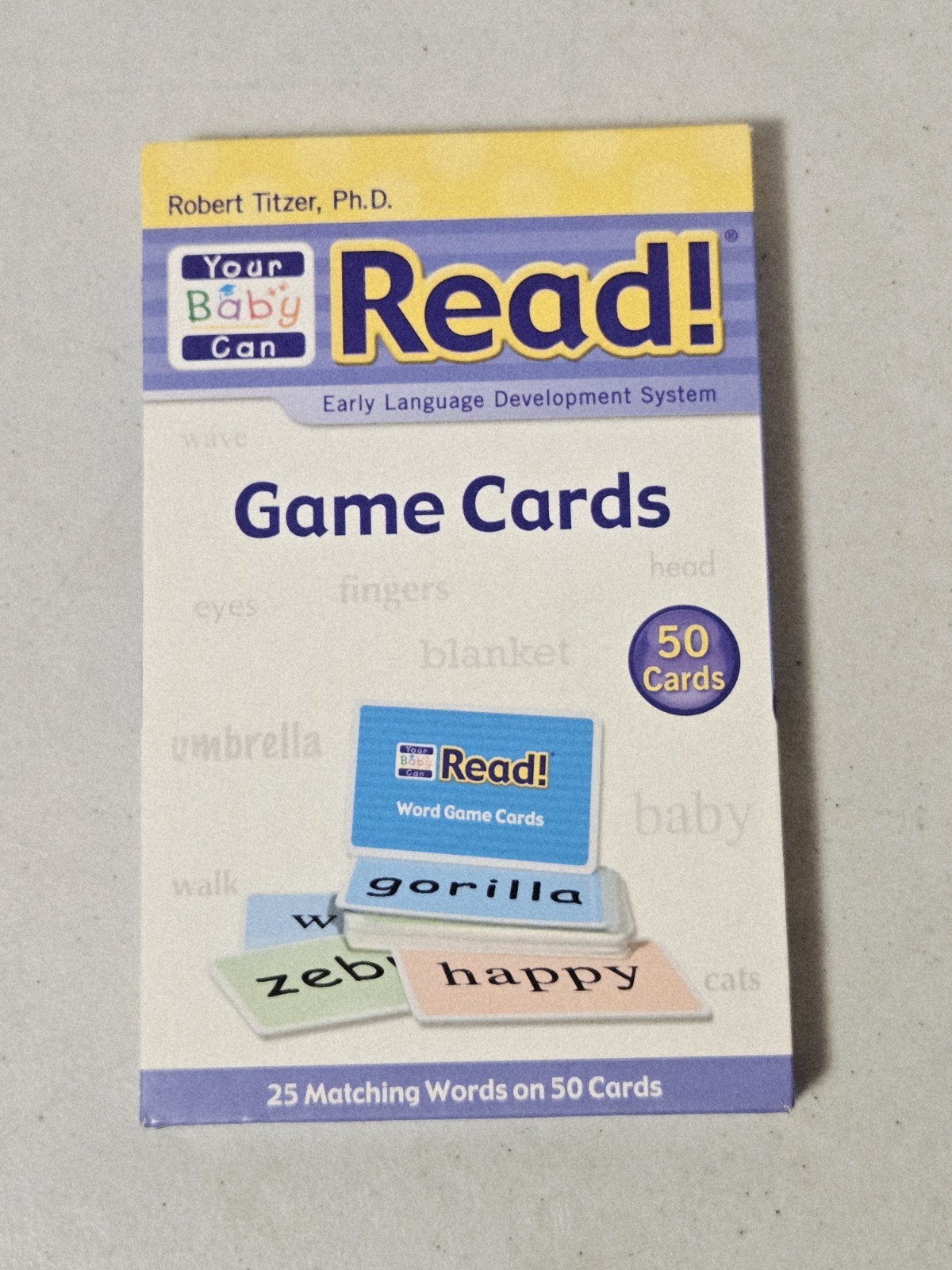 Your Baby Can Read Early Language Development System, Robert Titzer, Ph.D. – Lot
