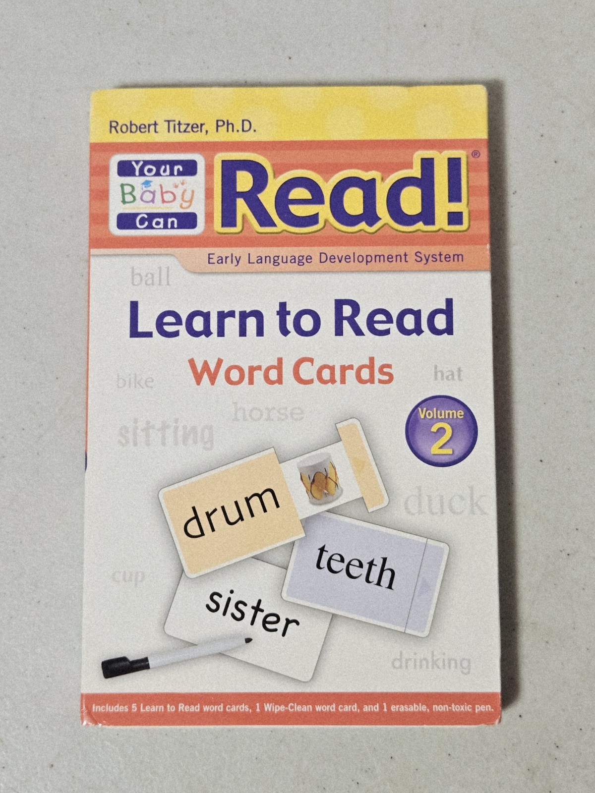 Your Baby Can Read Early Language Development System, Robert Titzer, Ph.D. – Lot