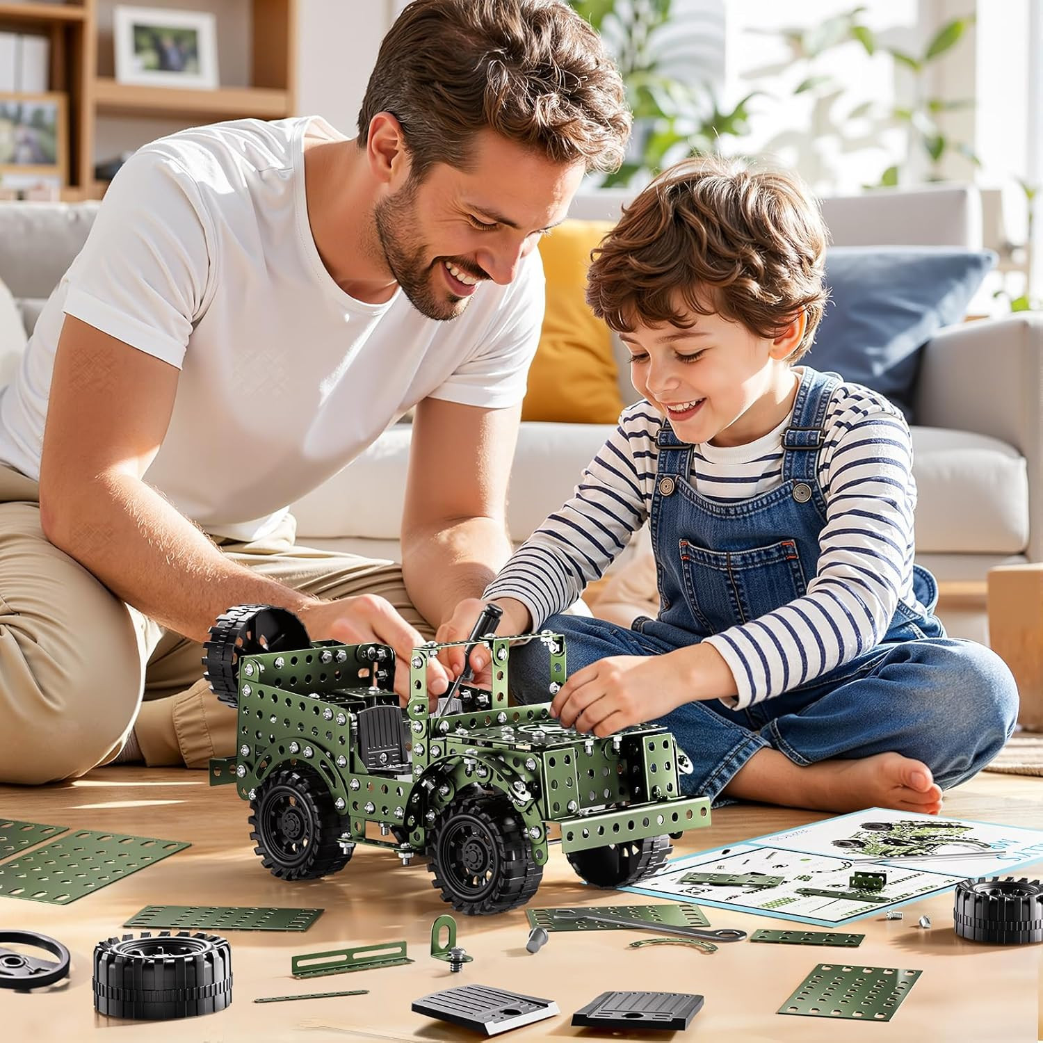 Metal Model Truck Kits – STEM Projects for Kids Ages 8-12, Assembly Educational