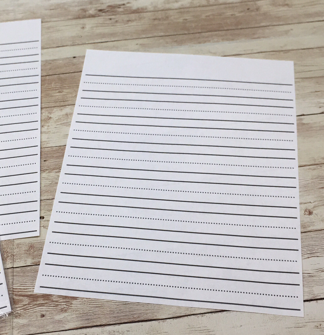 Handwriting Practice – Handwriting Practice Paper For Children – 30 Sheets