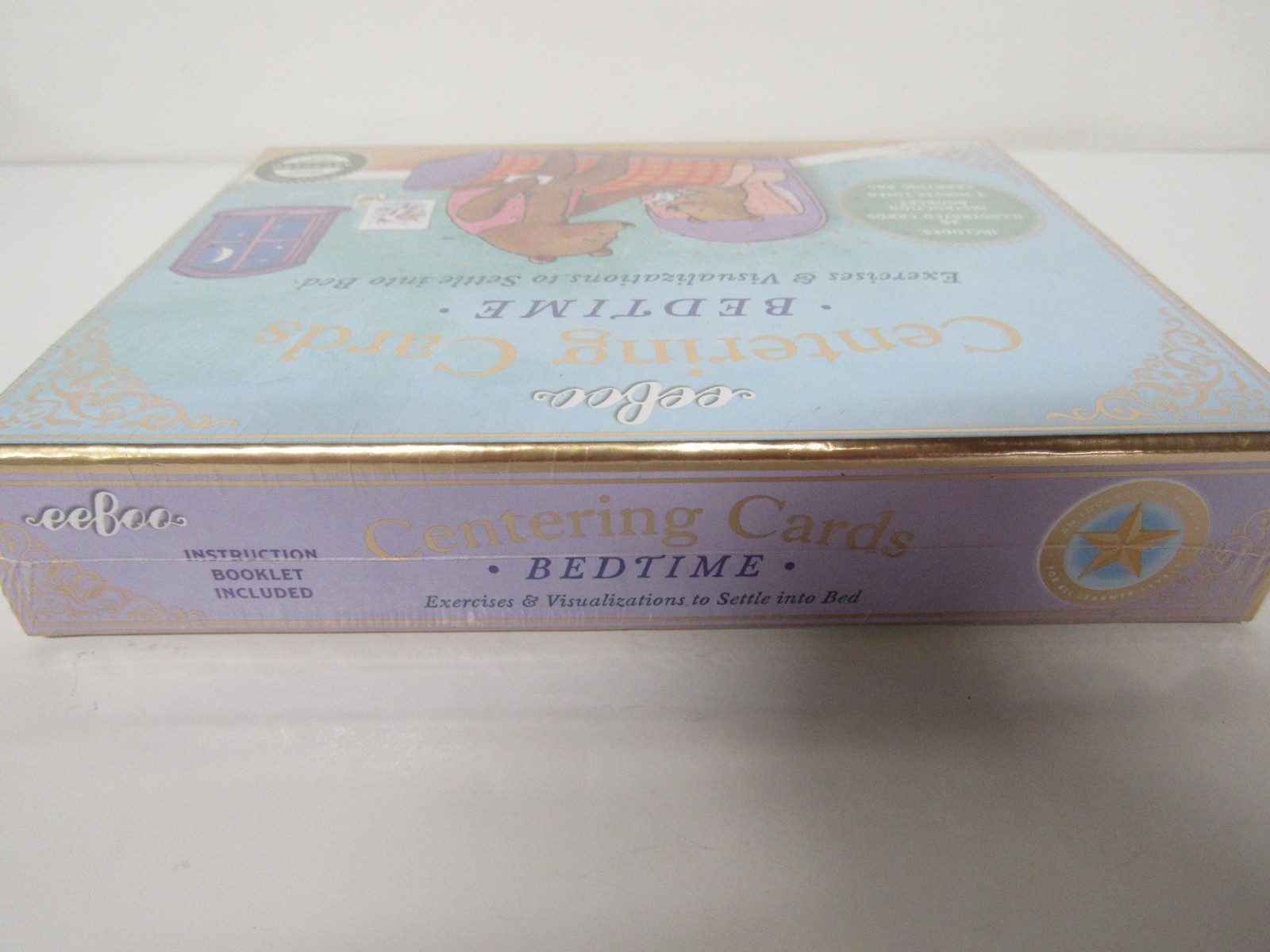 EeBoo Bedtime Centering Cards Exercises & Visualizations To Settle Into Bed NIB