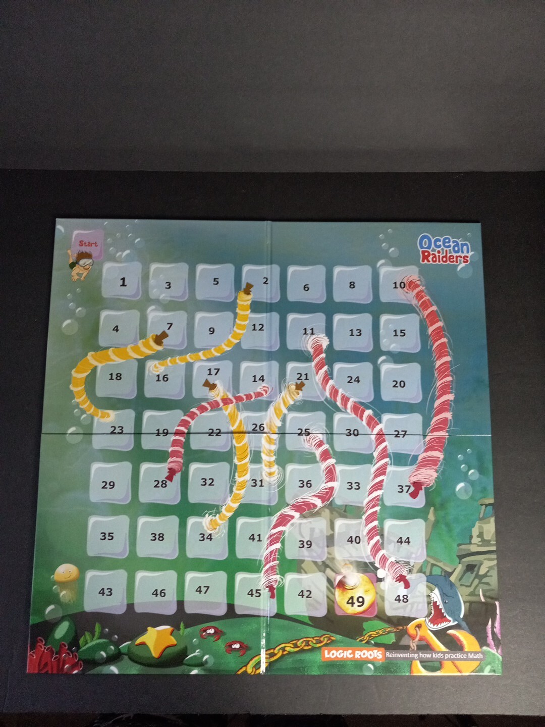 Ocean Raiders Logic Roots Math Learning Game – Undersea Adventure Addition Game