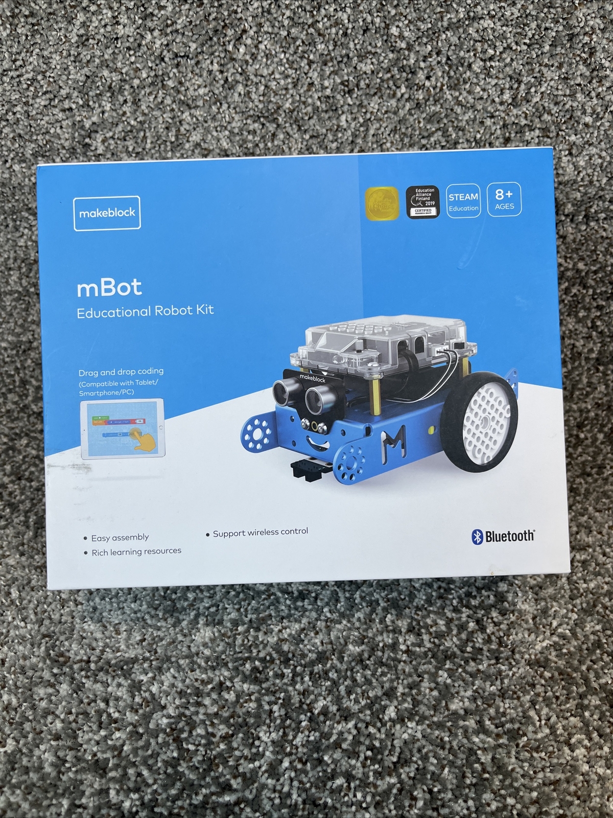 Makeblock mBot V1.2 Bluetooth 9languages Educational Robot Kit P1050017 Blue