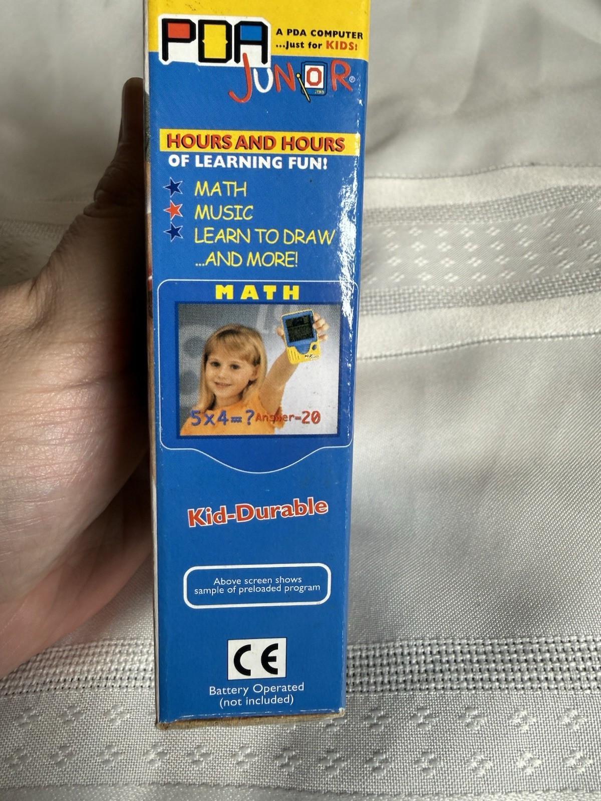 Vintage 2003 Pro Tech PDA Junior Kids Educational Touch Screen Toy NEW In Box