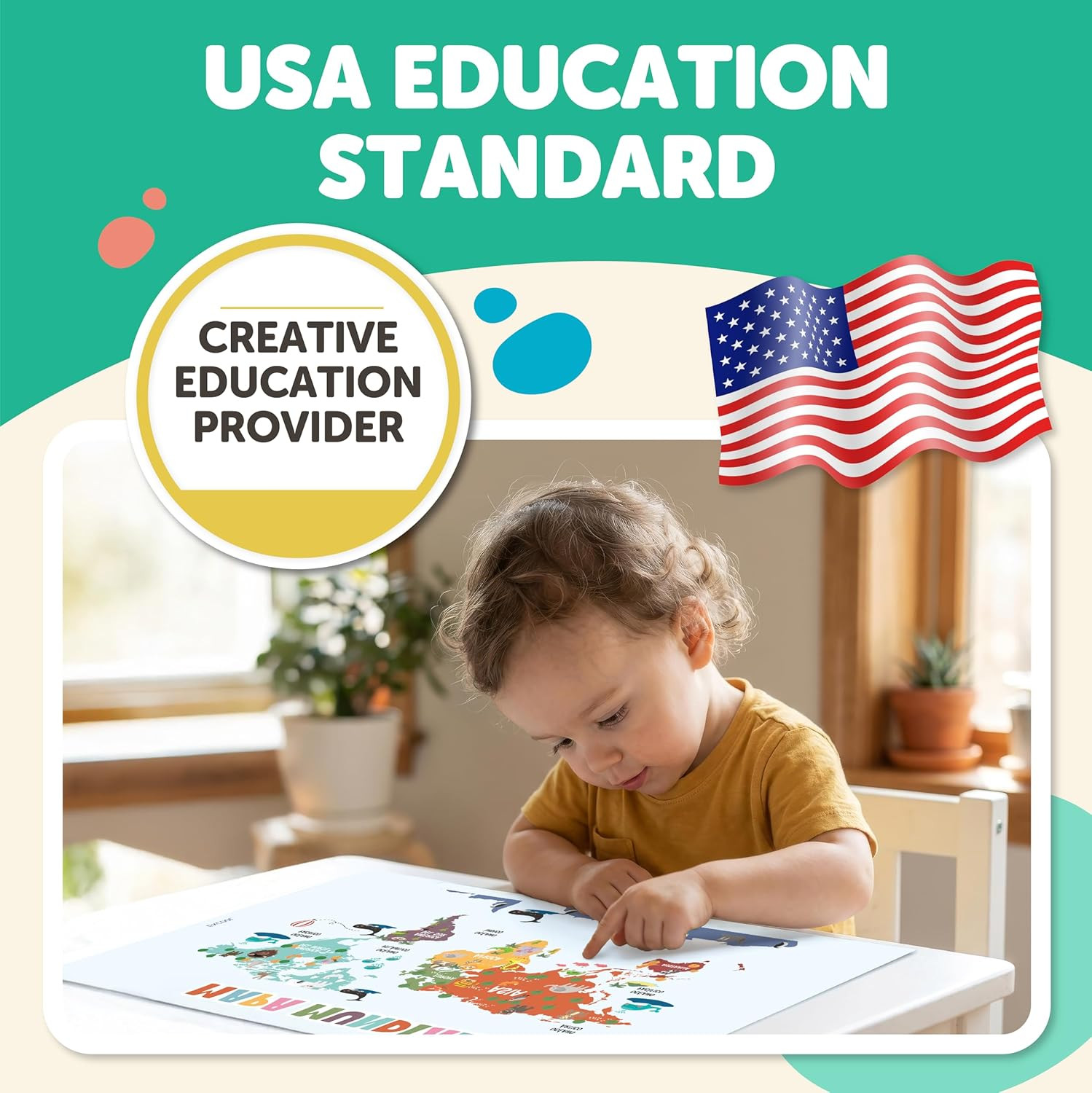 16 Laminated Boho Educational Posters for Toddlers – Toddler Learning Posters fo