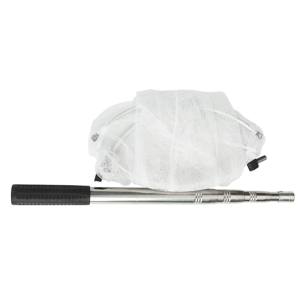 12 Inch Ring 24 Inch Net Depth Butterfly Insect Catching Net Extendable Handle