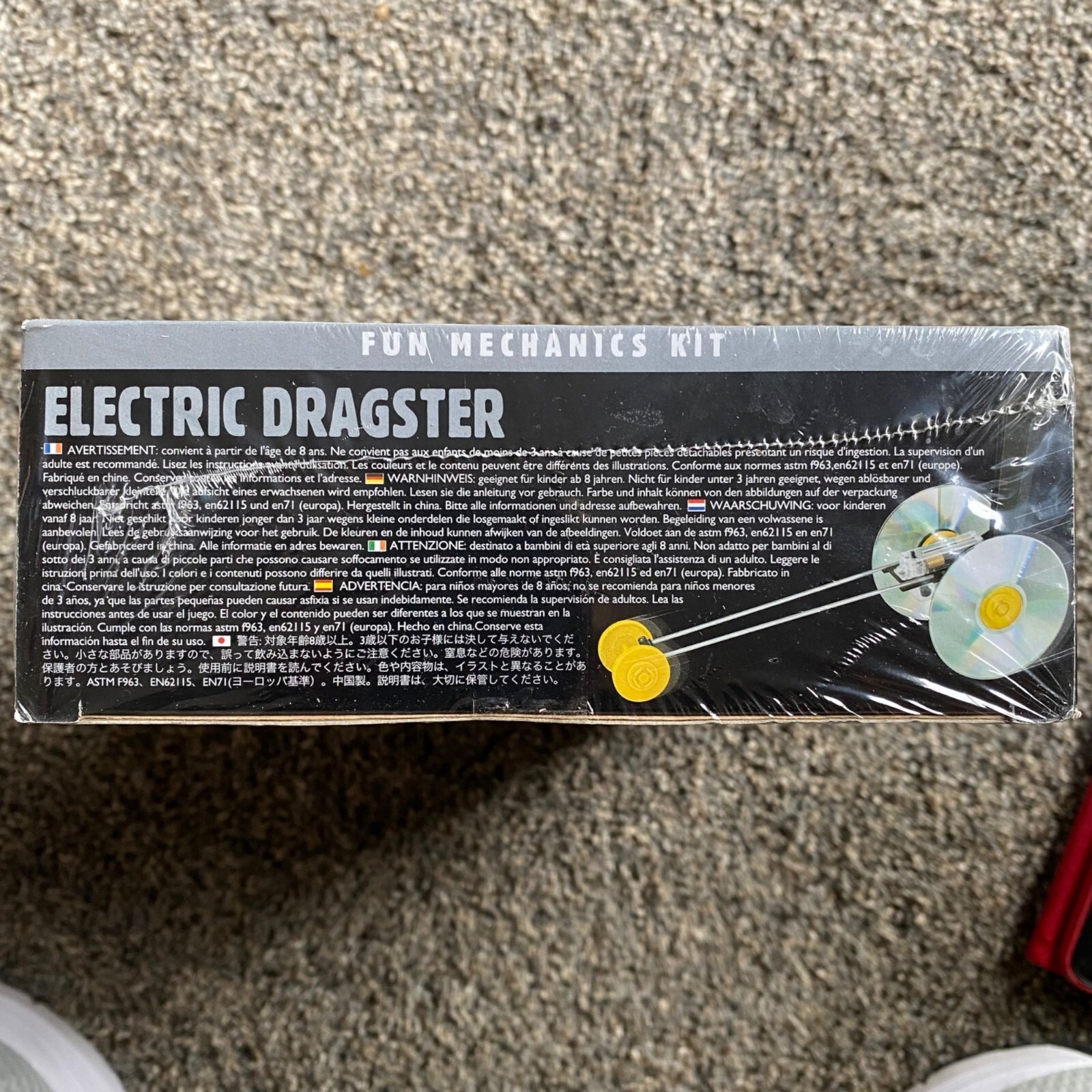 4M Electric Dragster Fun Mechanics Kit Science Experiment Middlesex BBC NEW NIB